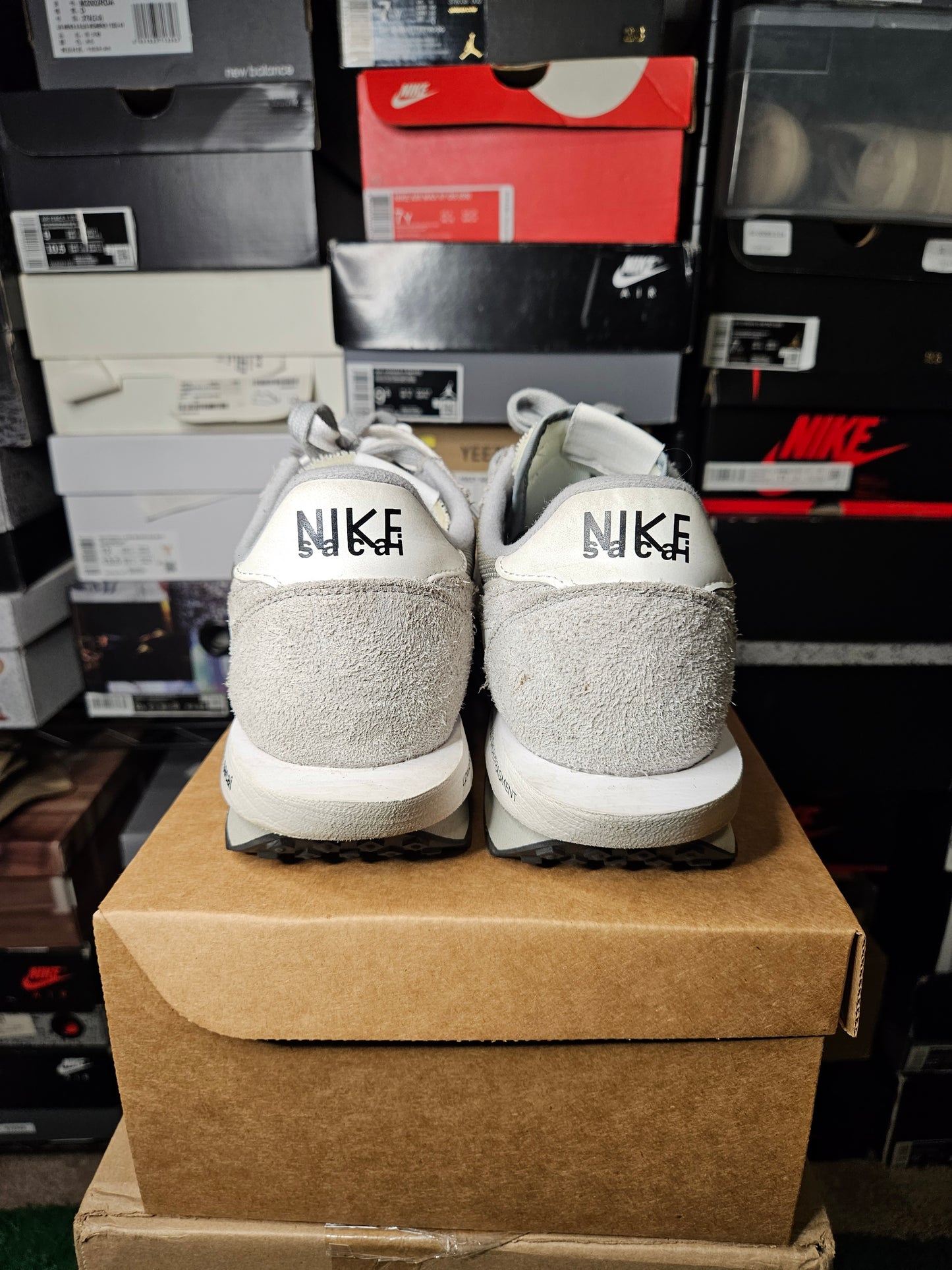 Size 11 - Sacai Gray  LDV Waffle x Fragment