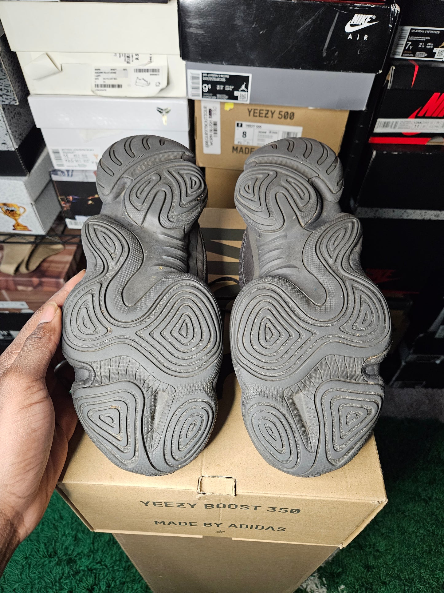 Size 11.5 - YZY 500 Low Utility Black