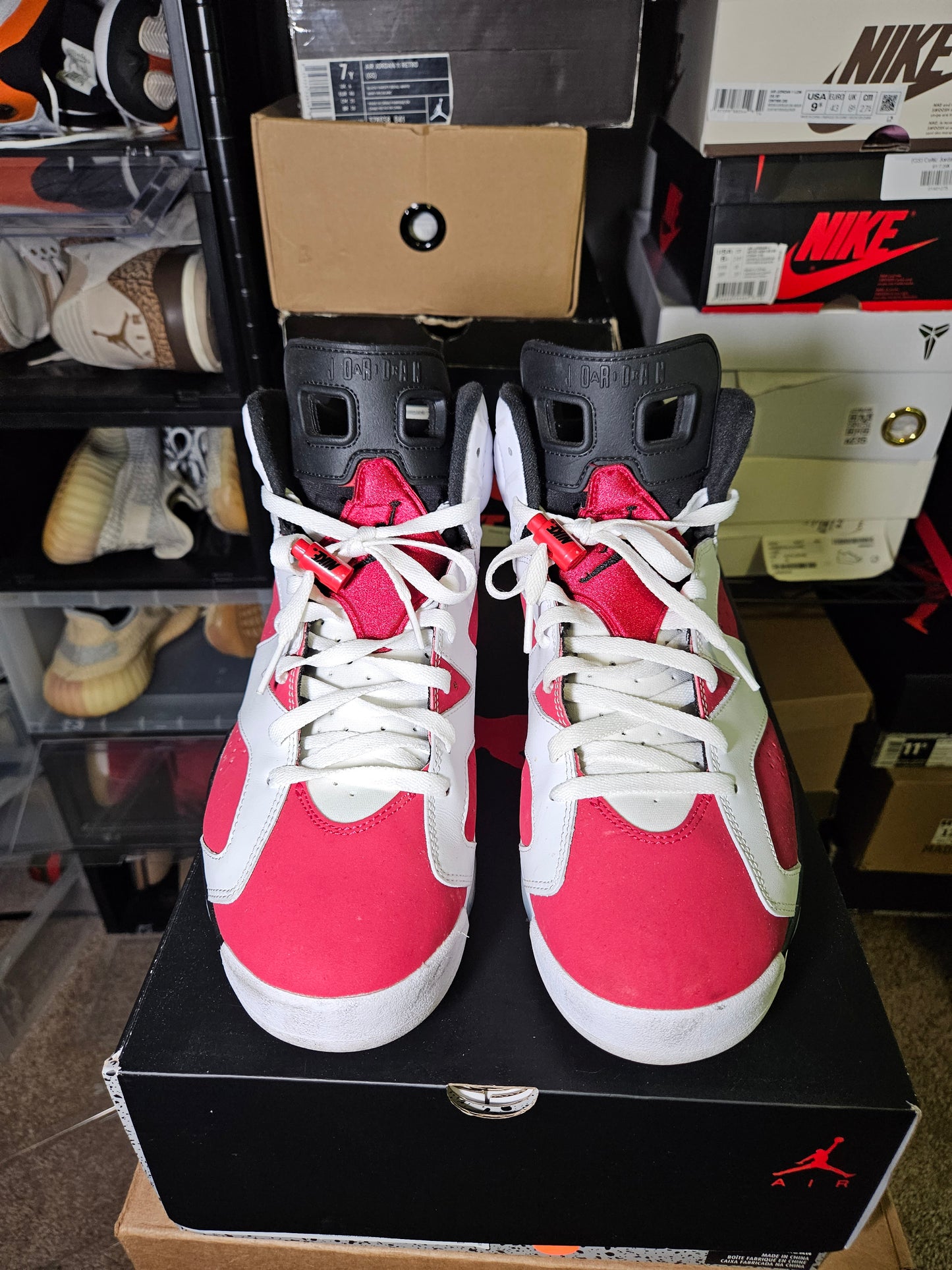 Size 12 - AJ 6 Retro OG Mid Carmine