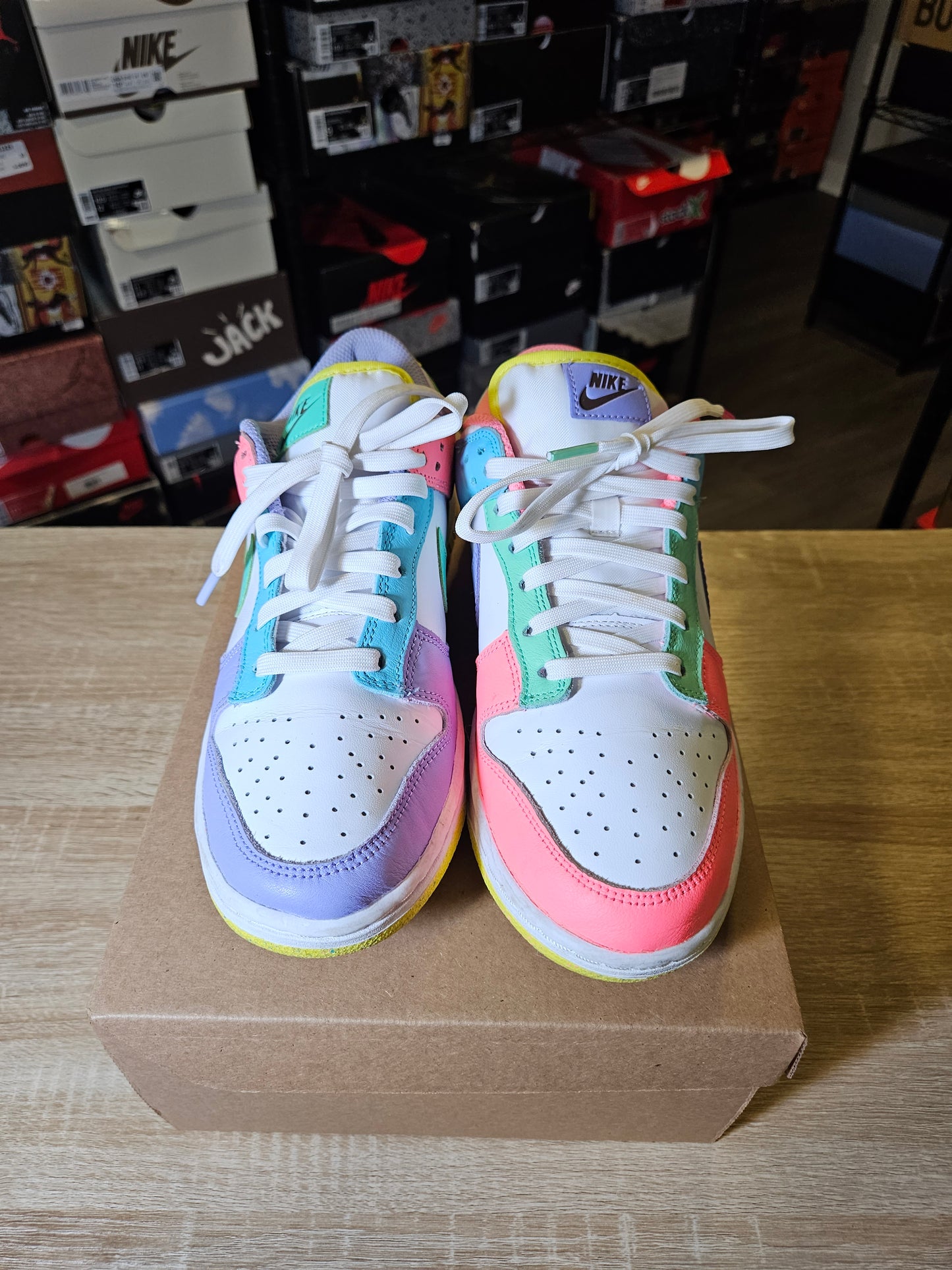 Size 8.5W/7M - Nike Dunk SE Low Candy
