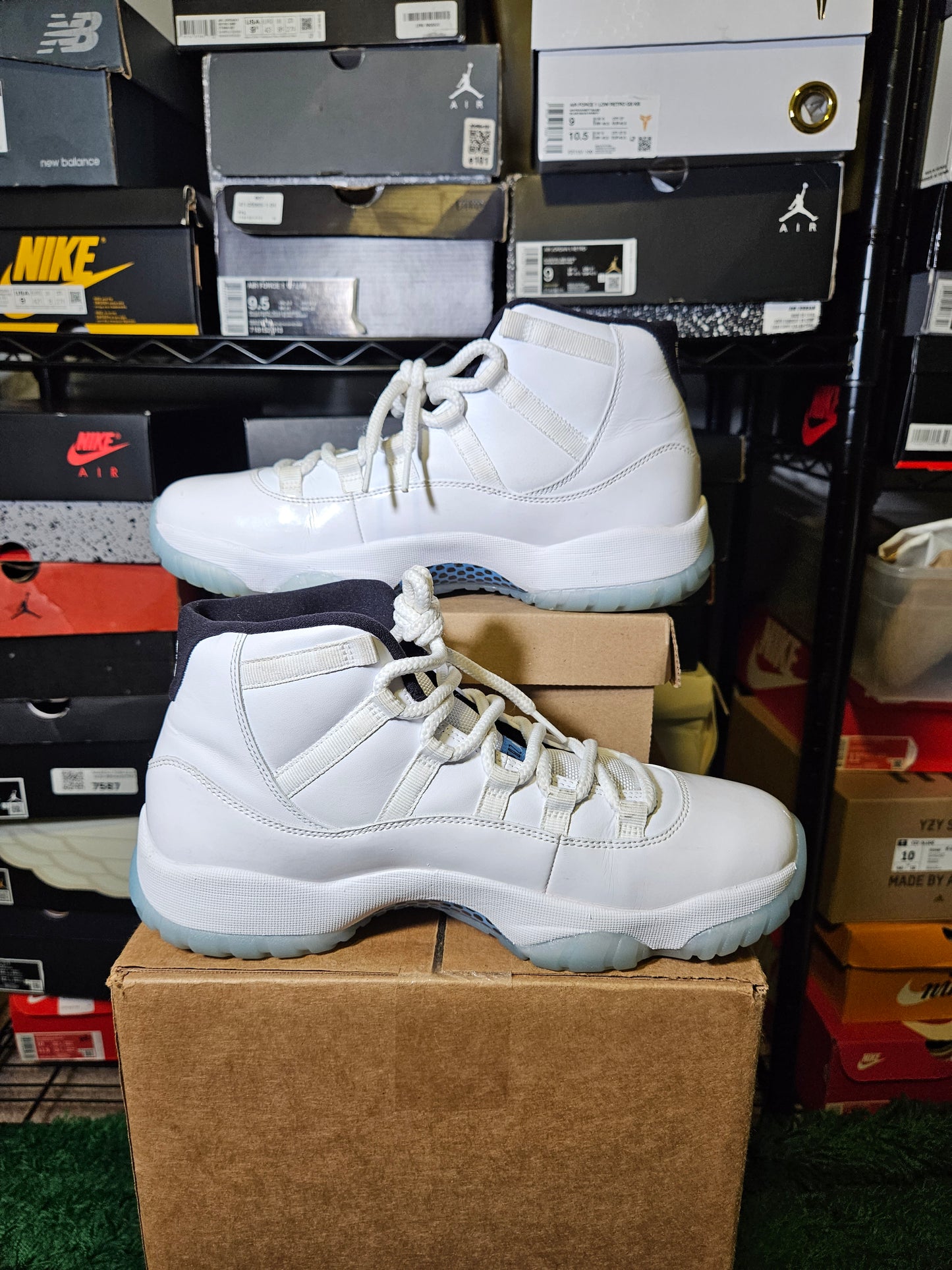 Size 10 - AJ 11 Retro High Legend Blue 2014