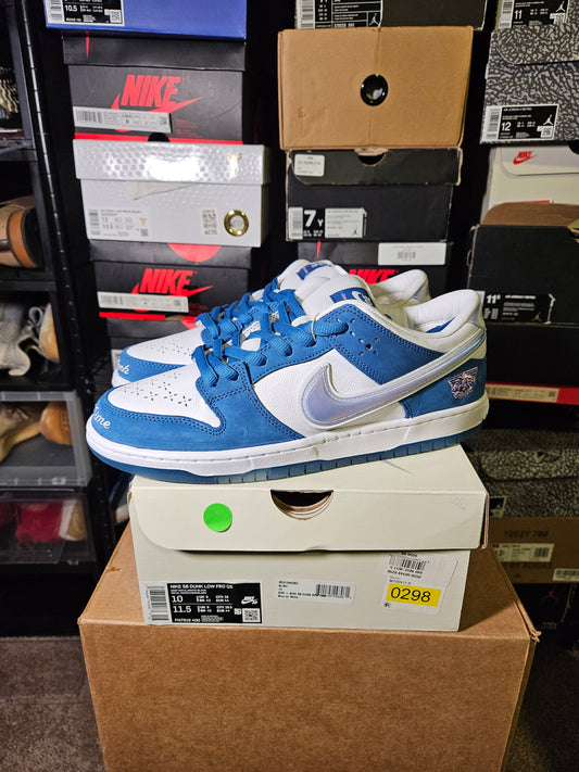 Size 10 - SB Dunk Low x Born x Raised One Block At A Time