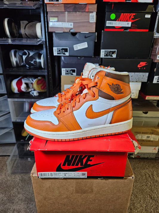 Size 9W/7.5M - AJ 1 Retro High OG Starfish