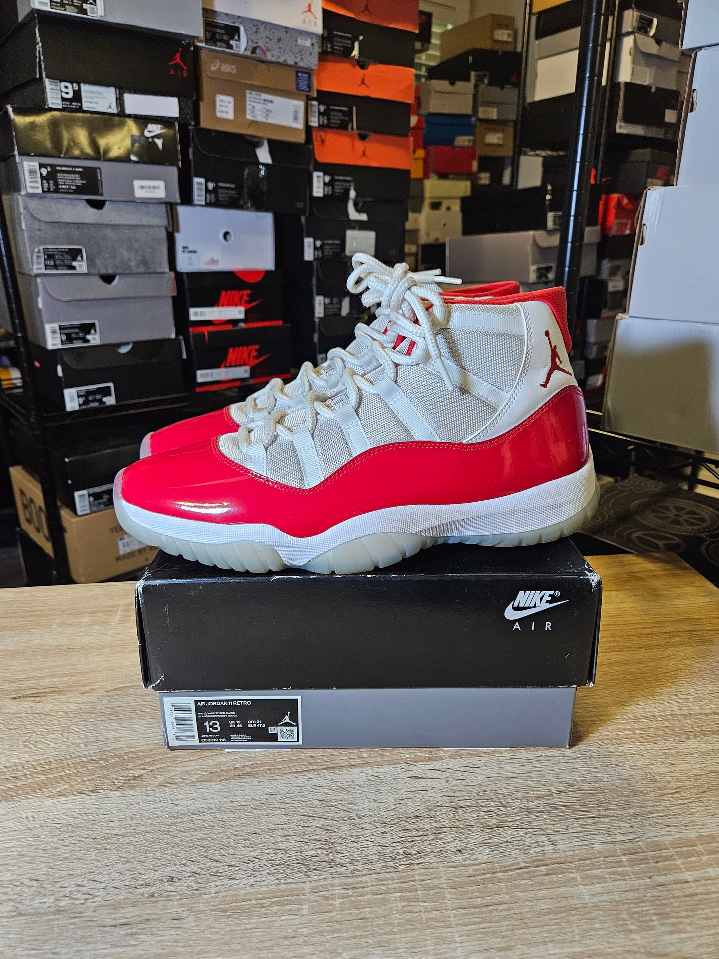 Size 13 - AJ 11 Retro High Cherry