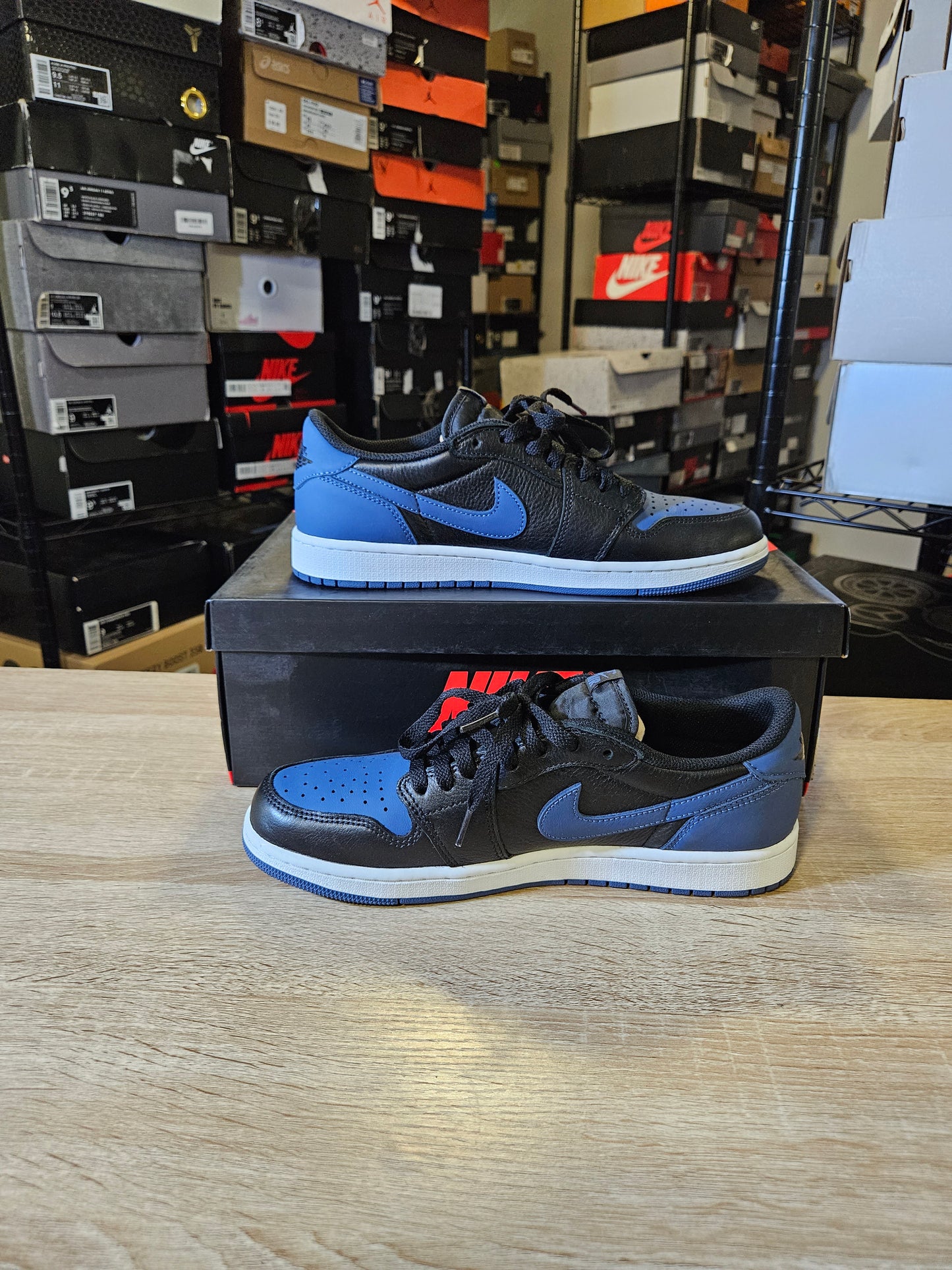 Size 10 - AJ 1 Low OG Mystic Navy