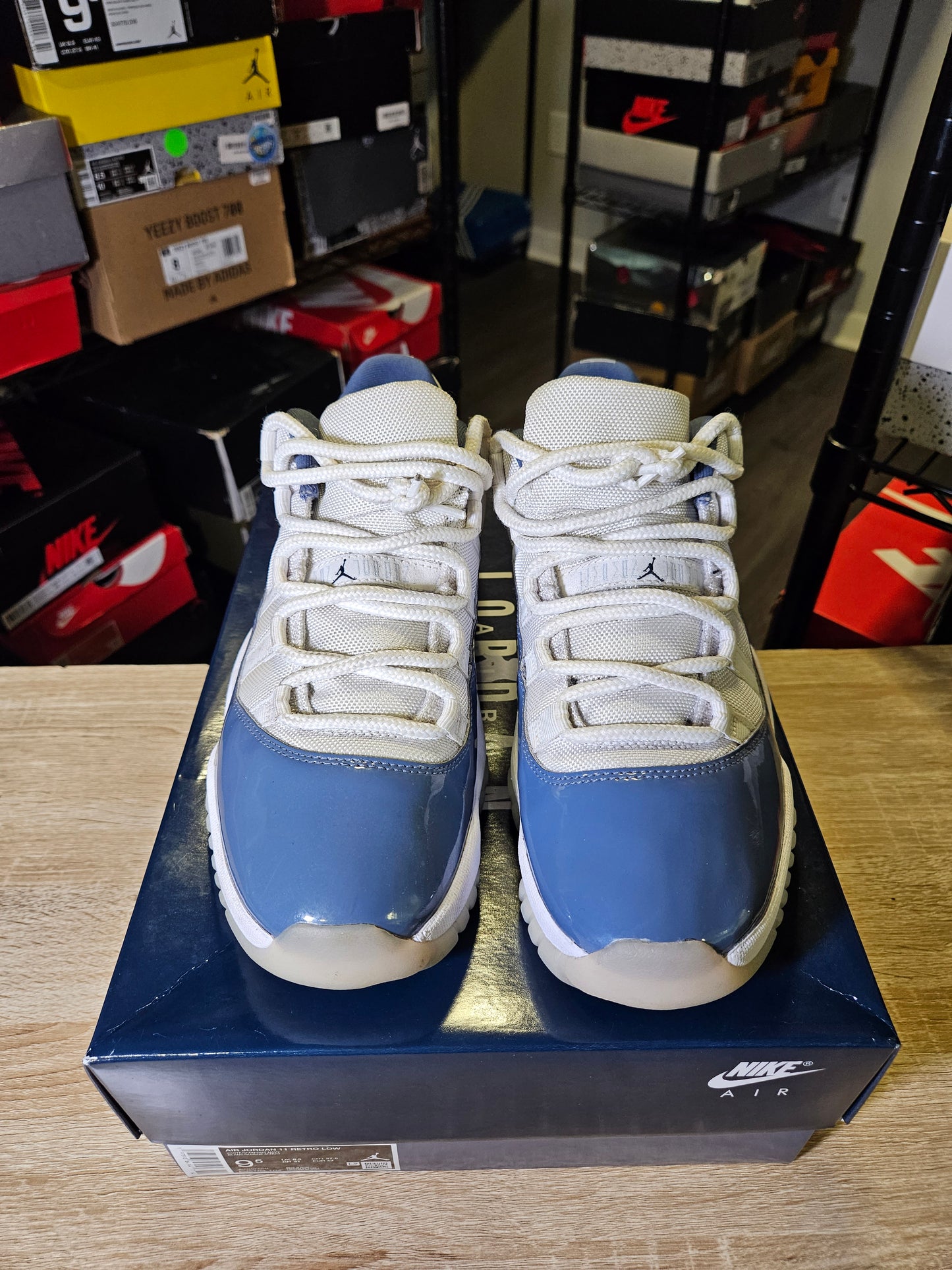 Size 9.5 - AJ 11 Retro Low Diffused Blue