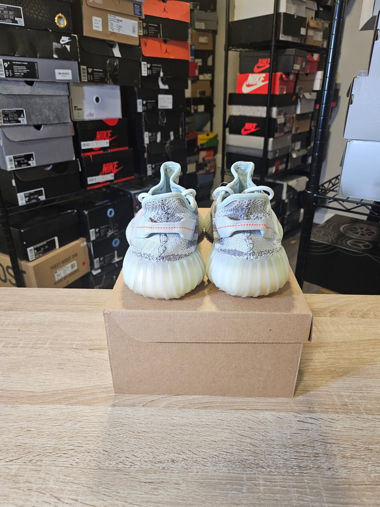 Size 9.5 - YZY Boost 350 V2 Low Blue Tint