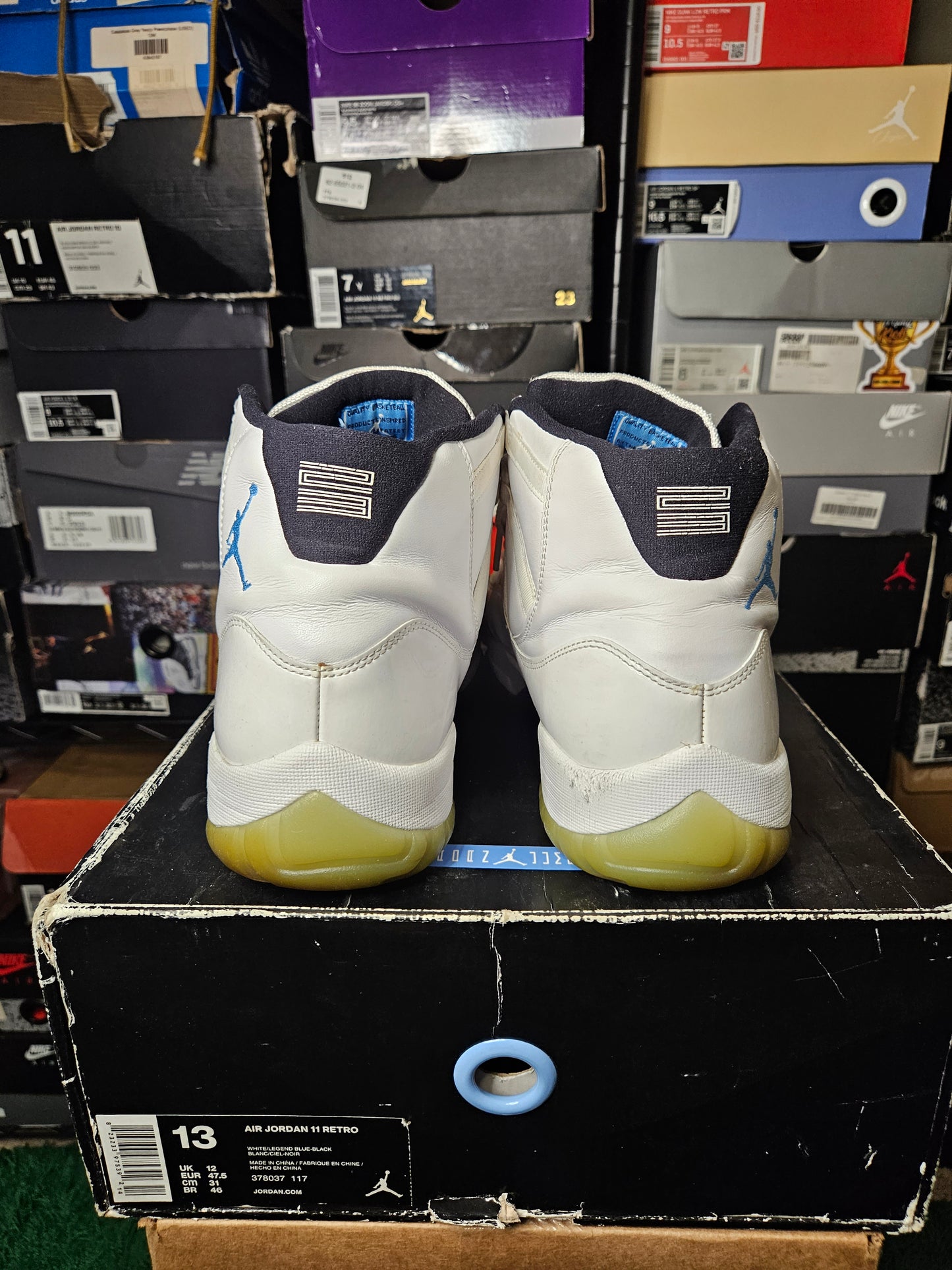 Size 13 - AJ 11 Retro High Legend Blue