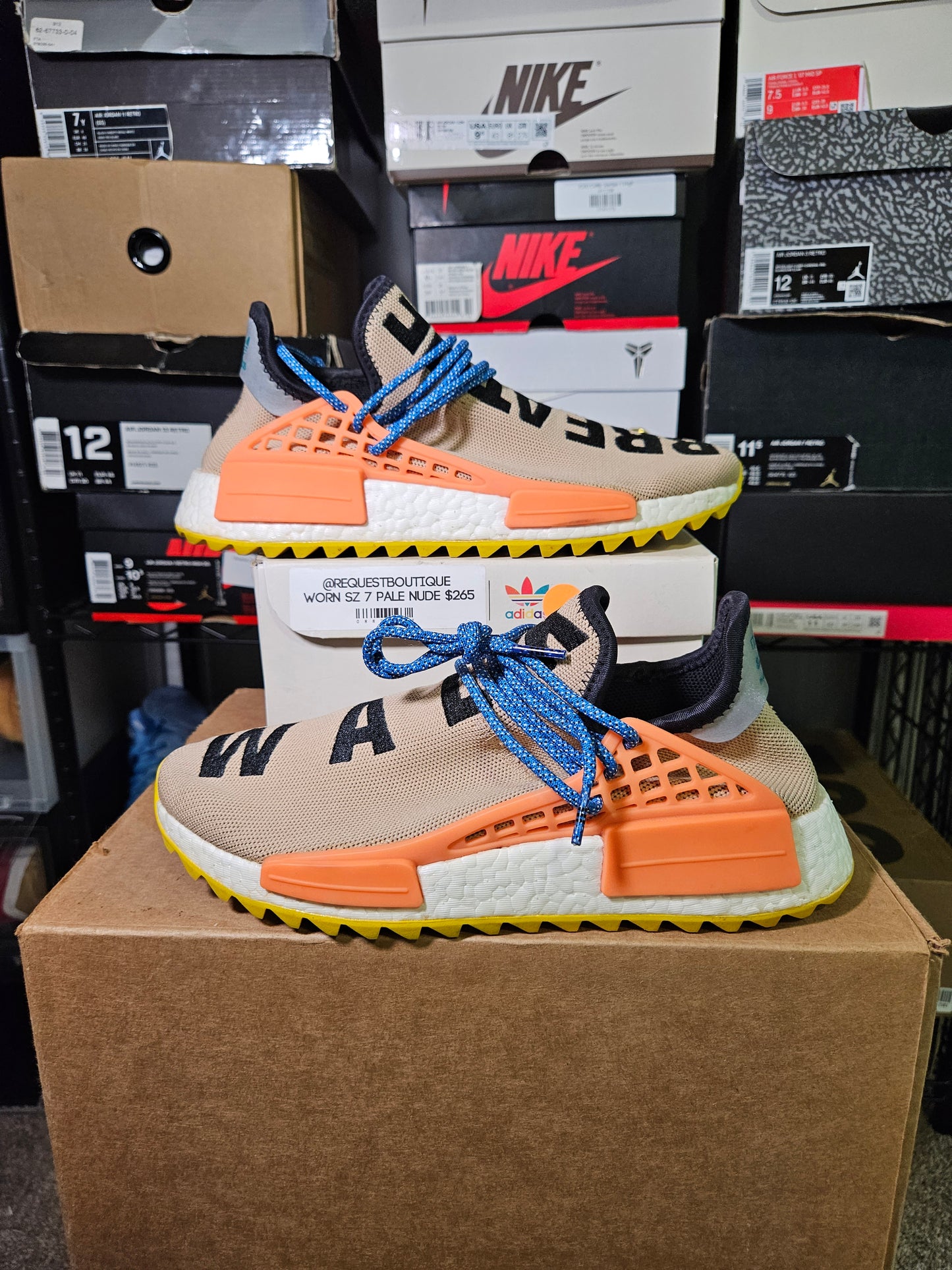 Size 7 - Pharrell x NMD Trail Human Race