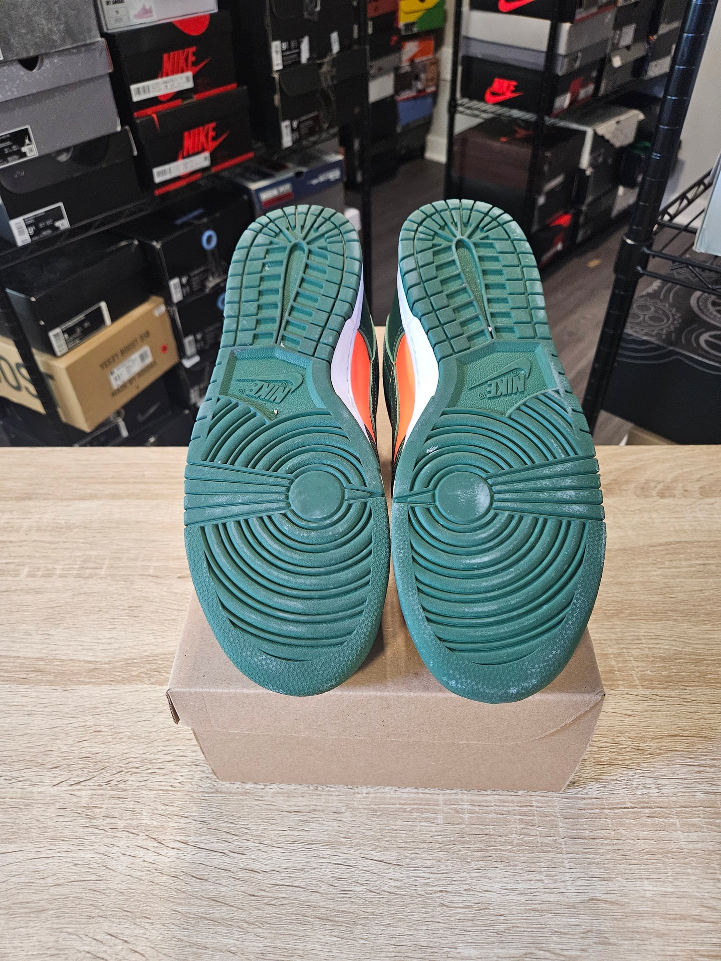 Size 10.5 - Dunk Low Miami Hurricanes