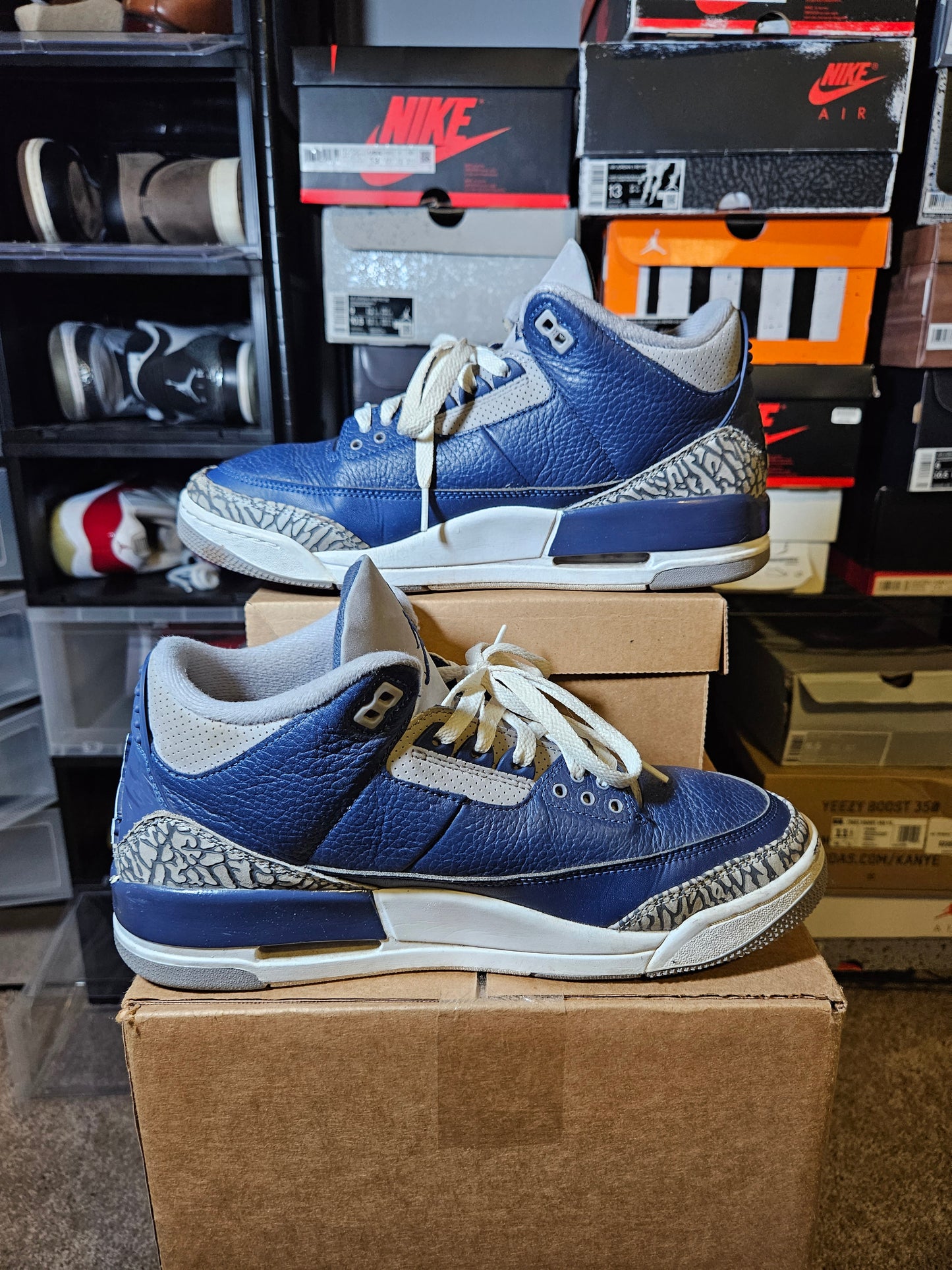 Size 10 - Jordan 3 Retro Georgetown