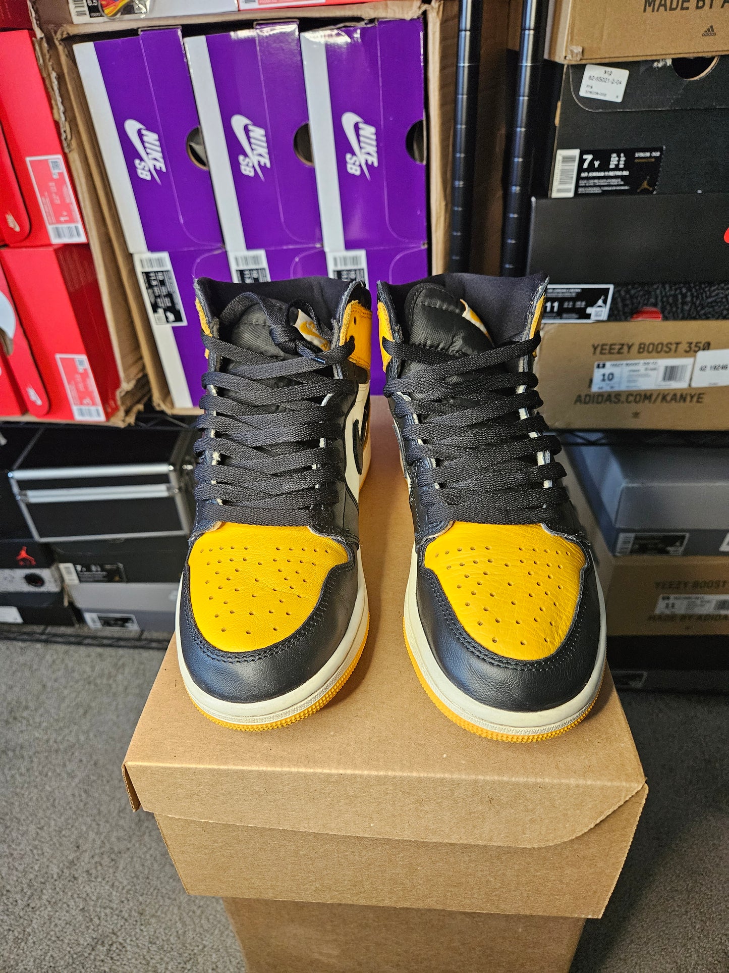 Size 8.5 - AJ 1 Retro OG High Yellow Toe