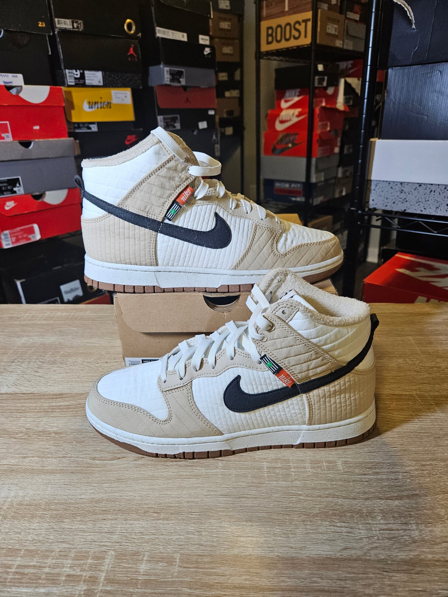 Size 10 - Nike Dunk Next Nature High Toasty - Rattan