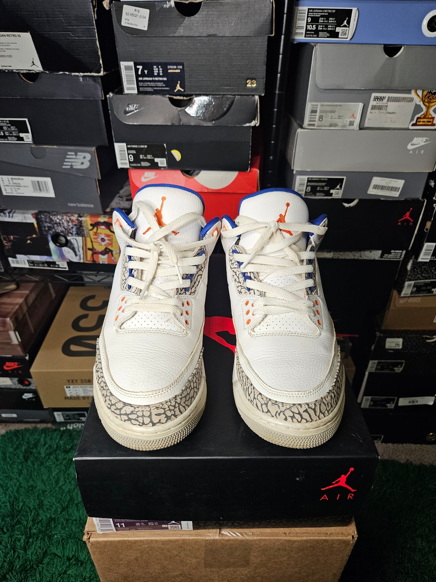 Size 11 - AJ 3 Retro Knicks