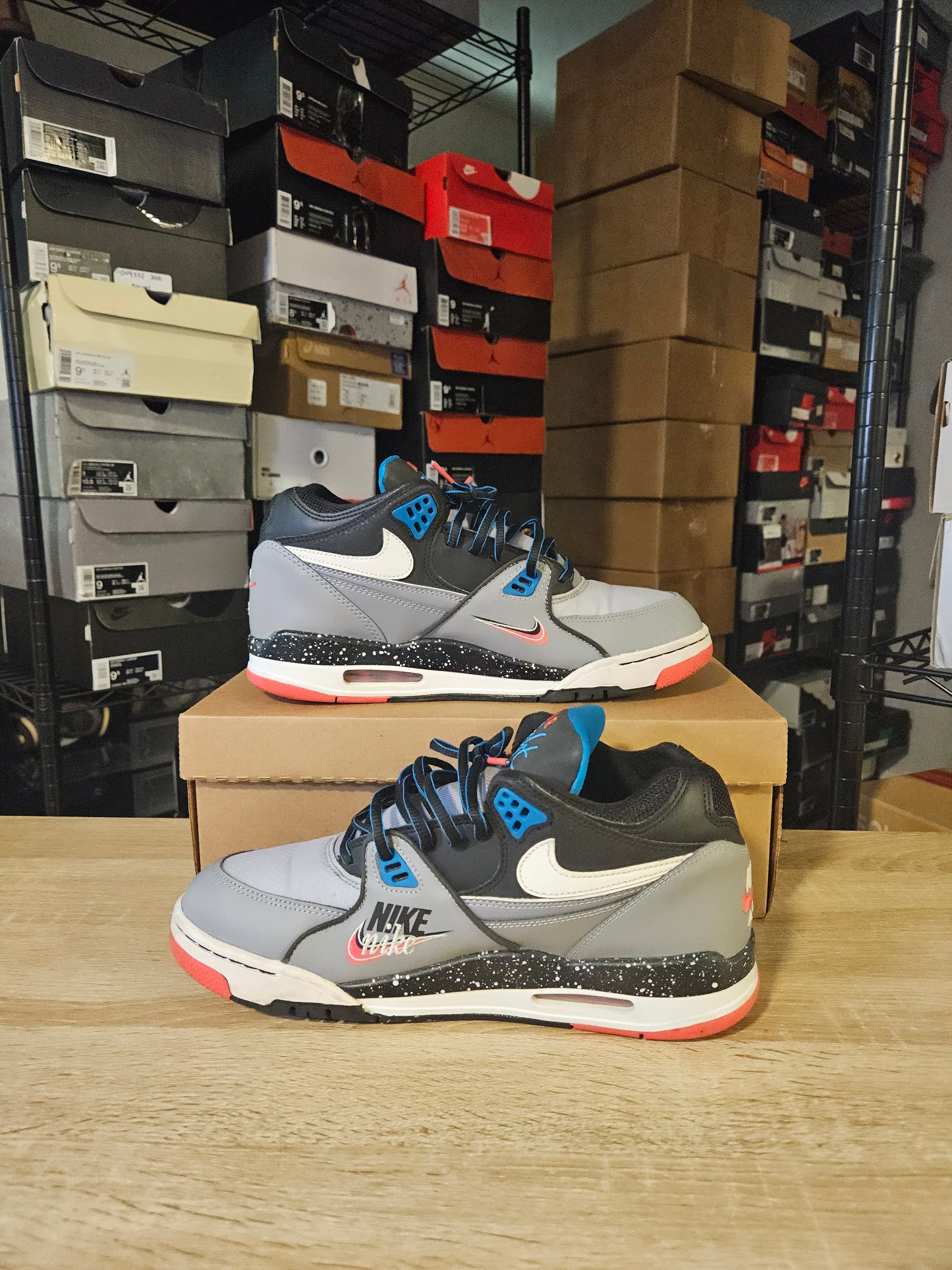 Size 10.5 - Air Flight 89 Script Logo Pack