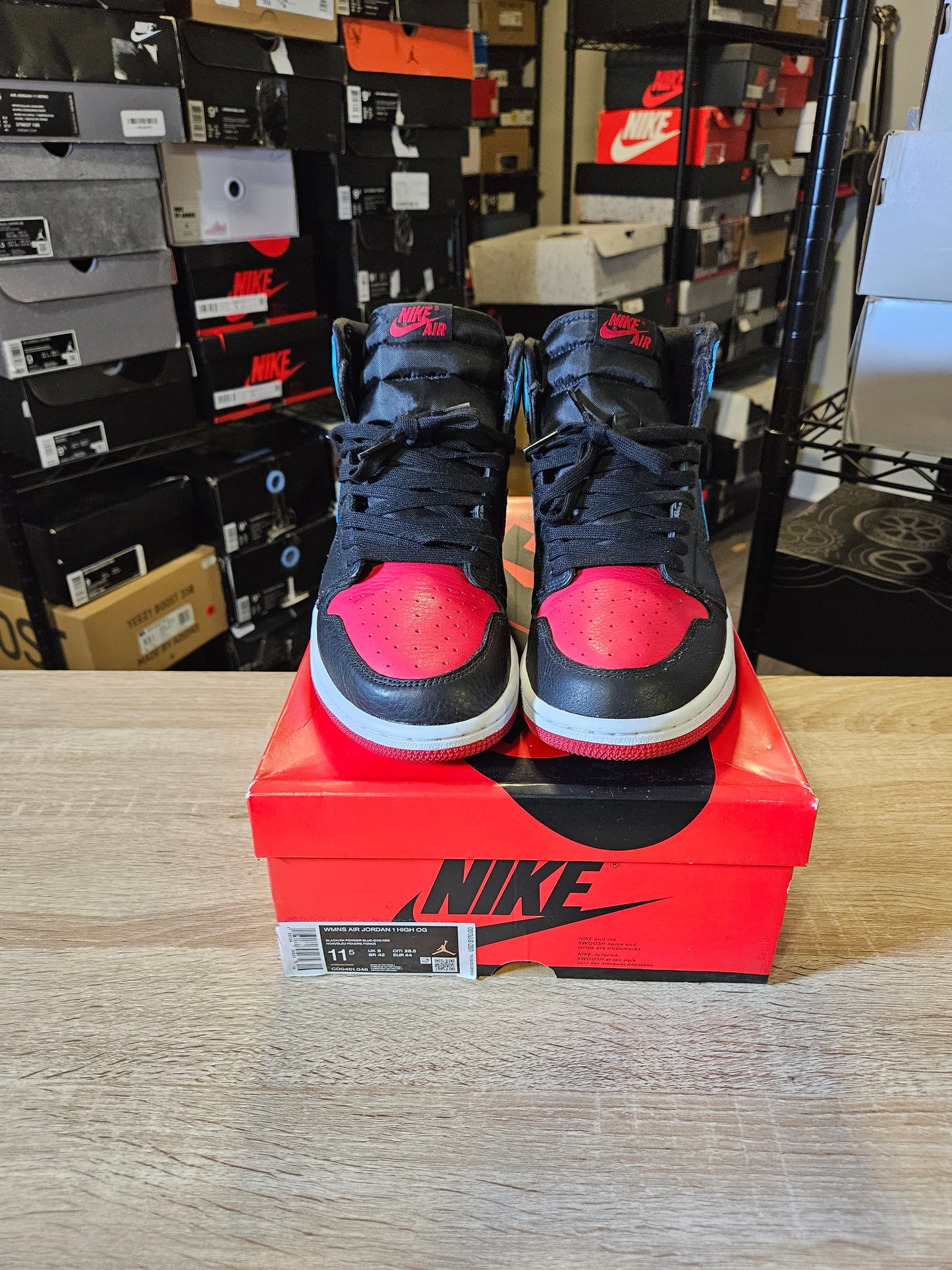 Size 11.5W/10M - AJ 1 High OG UNC To Chicago 2020