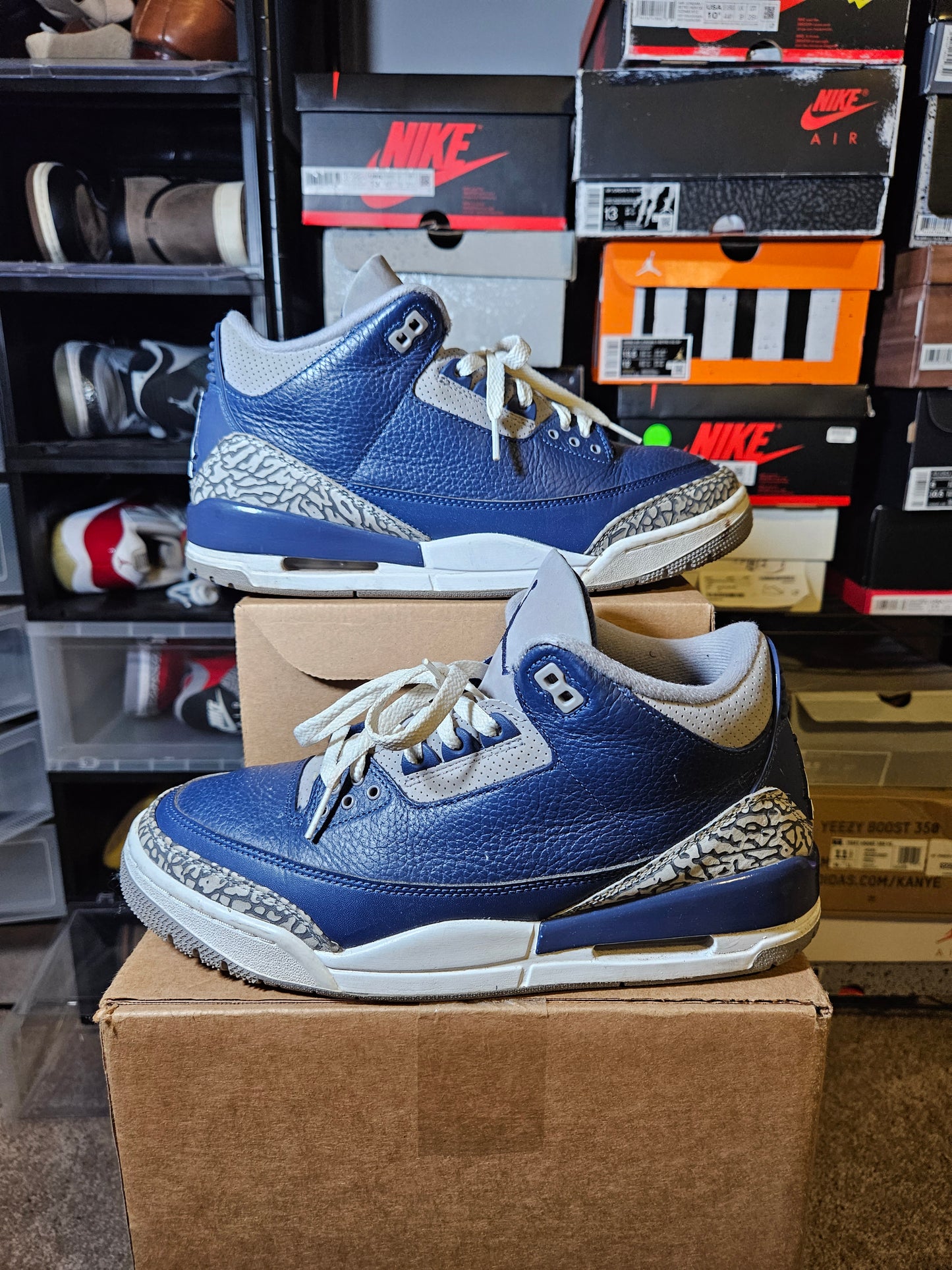 Size 10 - Jordan 3 Retro Georgetown