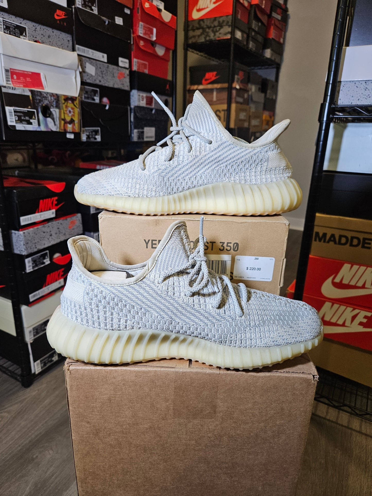 Size 10.5 - YZY 350 V2 Lundmark Reflective