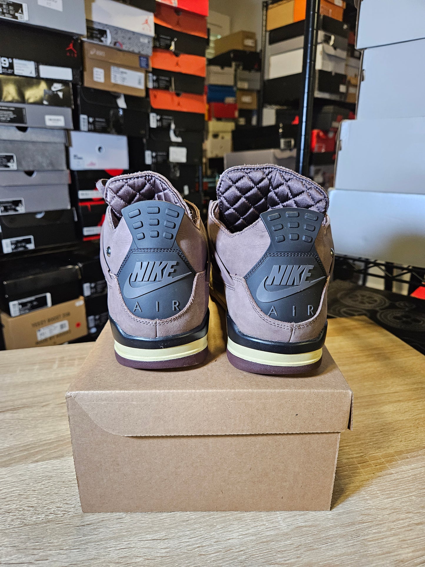 Size 11 - Jordan 4 Retro x A Ma Maniere Mid Violet Ore