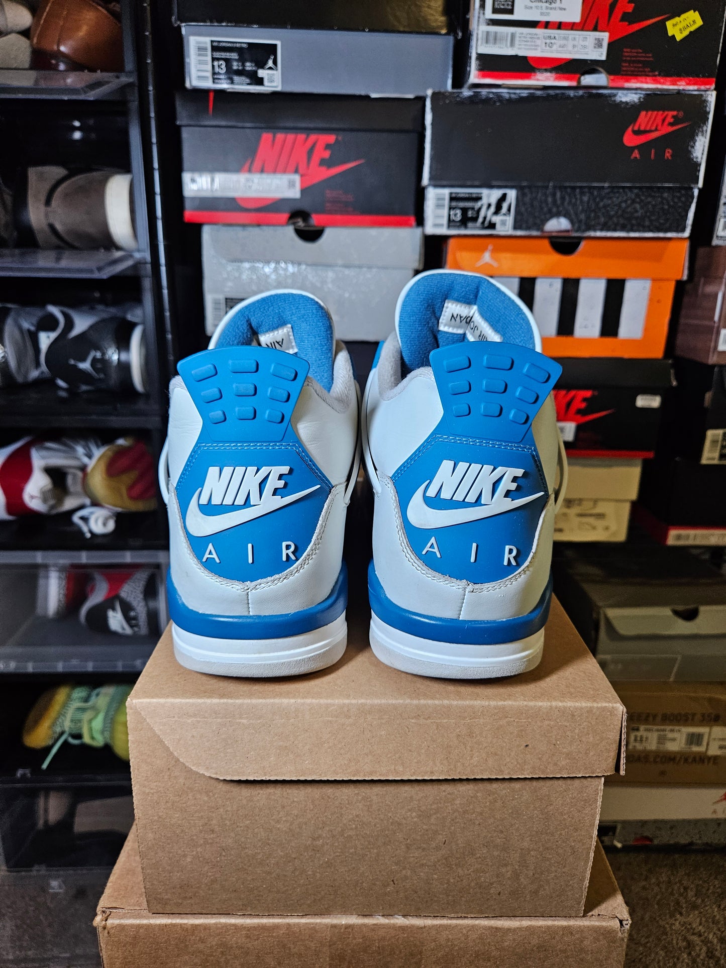 Size 13 - AJ 4 Retro 2024 Military Blue