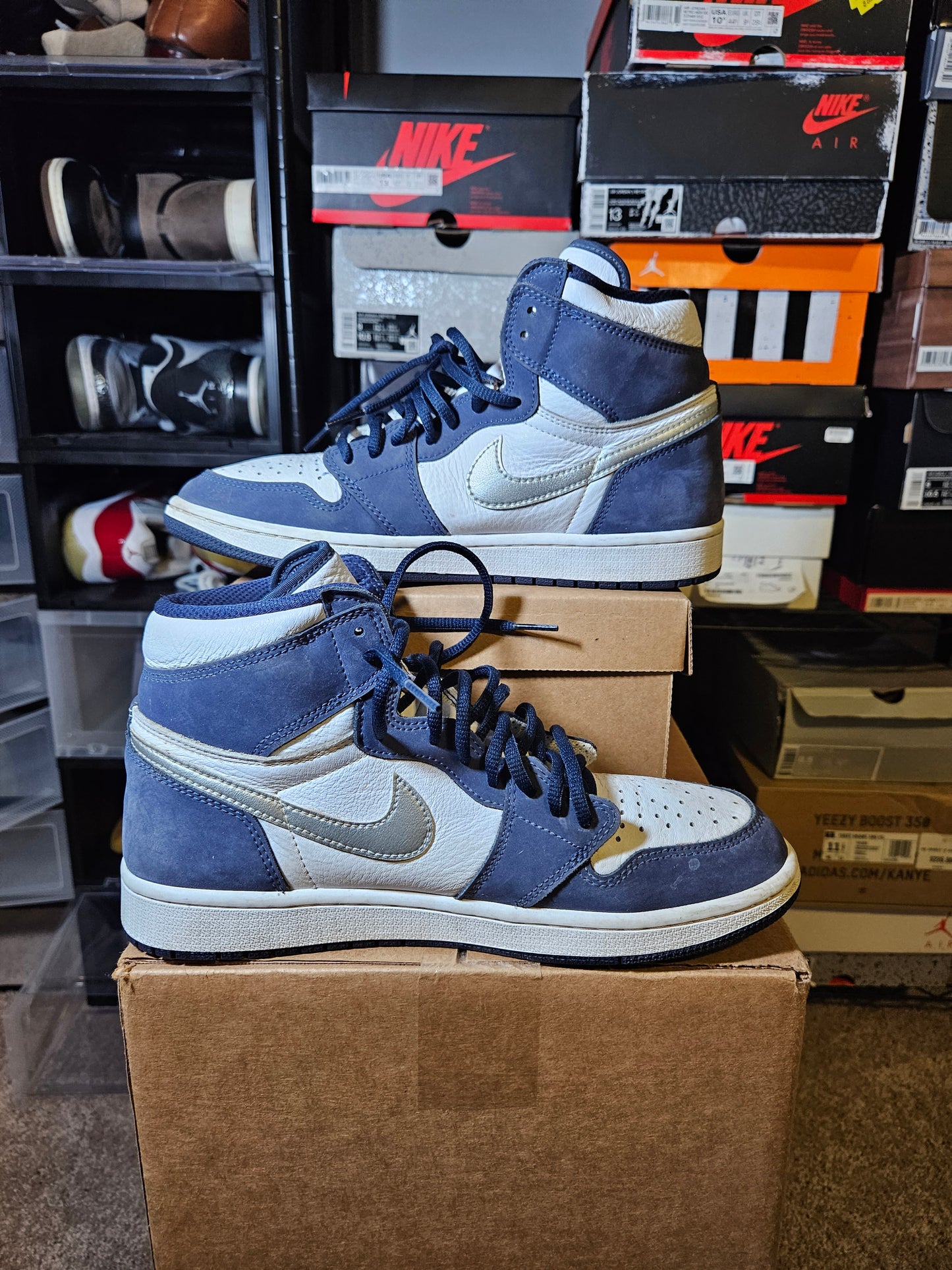 Size 9 - AJ 1 Retro High CO.JP Midnight Navy