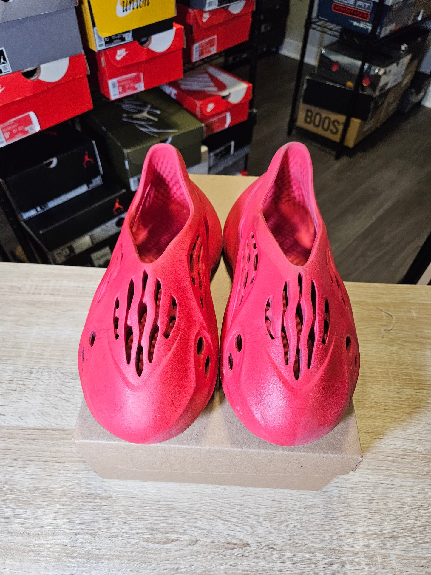 Size 7 - adidas Yeezy Foam Runner Vermillion