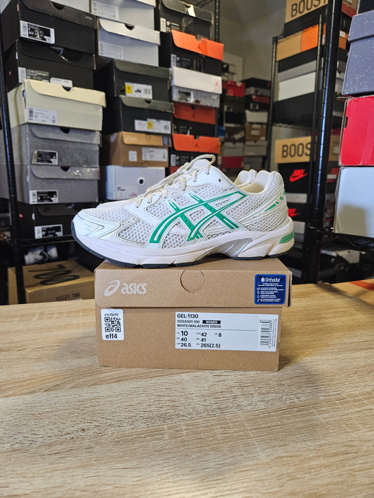 Size 8.5 M - ASICS Gel 1130 White Malachite Green
