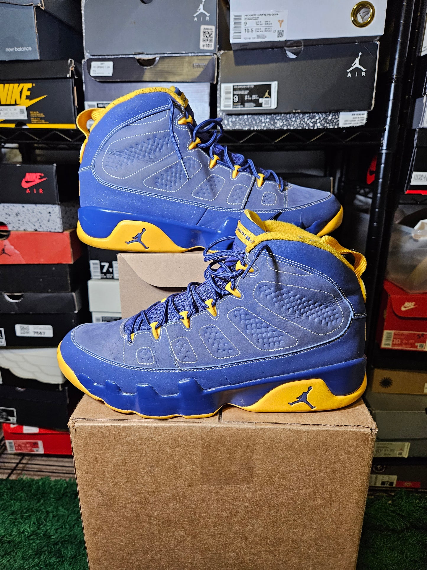 Size 12 - AJ 9 Retro Calvin Bailey