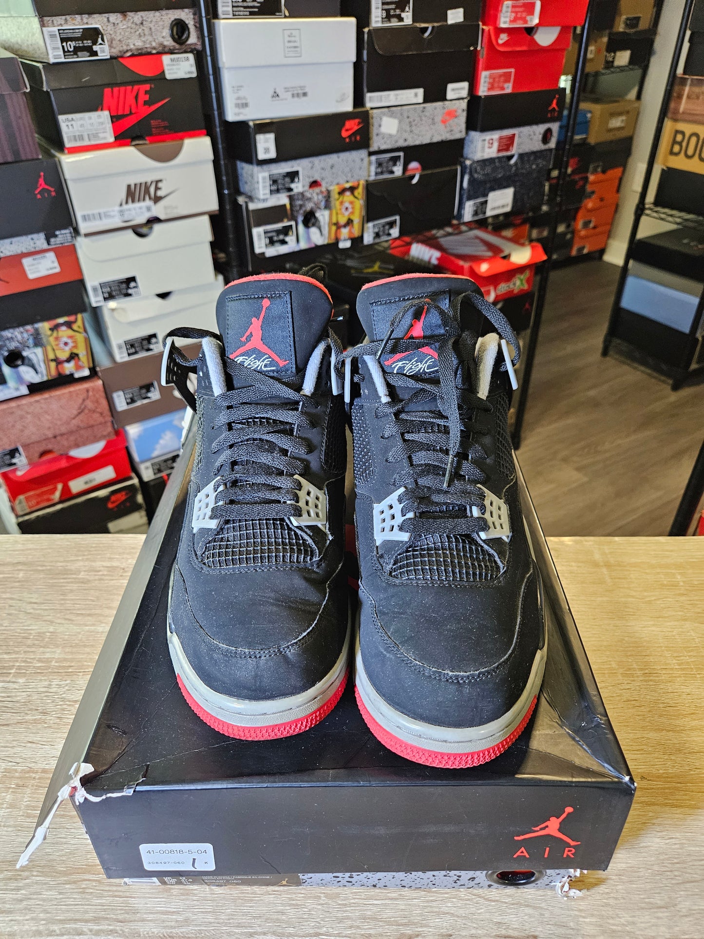 Size 13 - AJ 4 Bred 2019