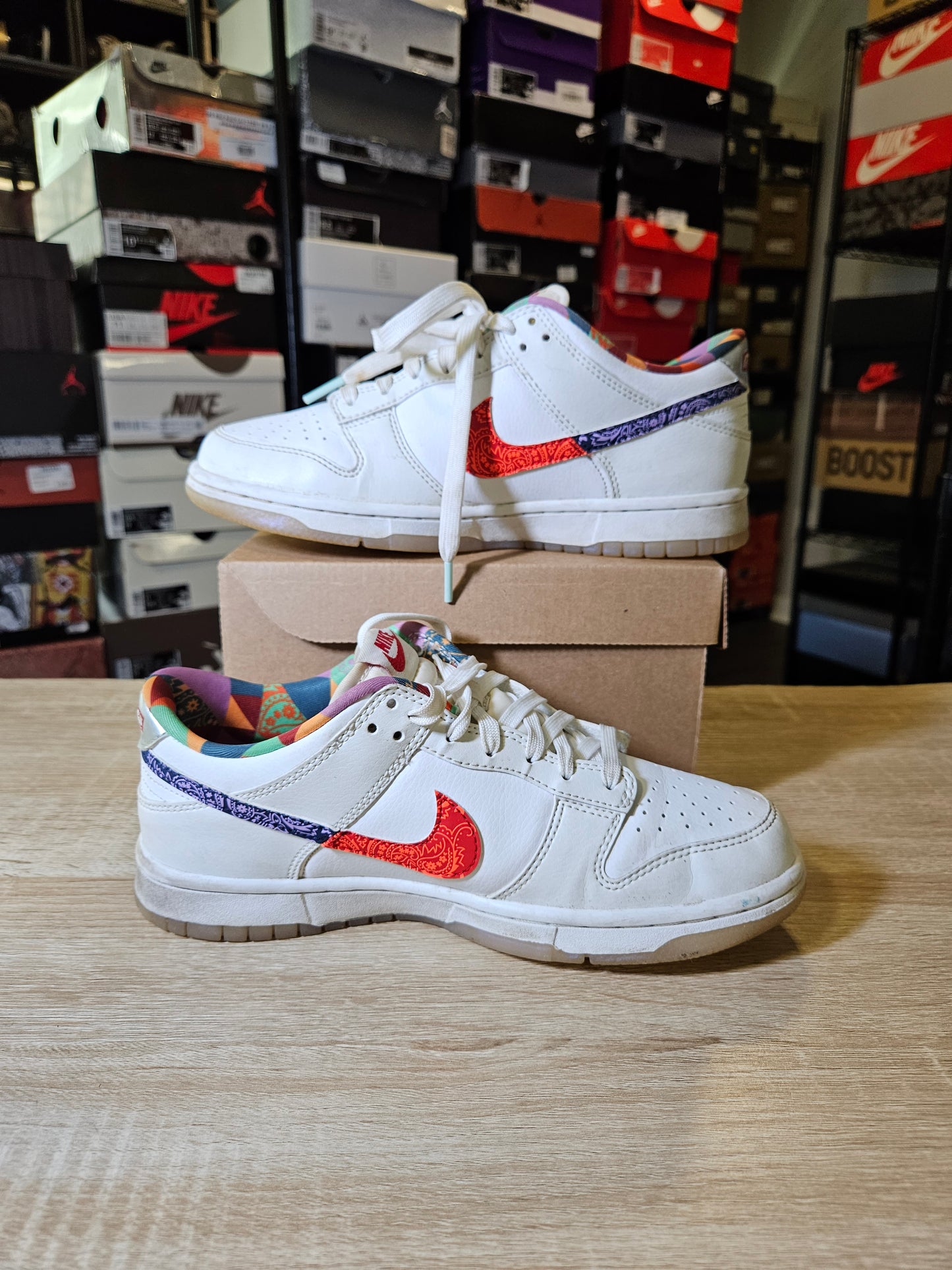 Size 6.5 - Nike Dunk Low Multicolor Paisley