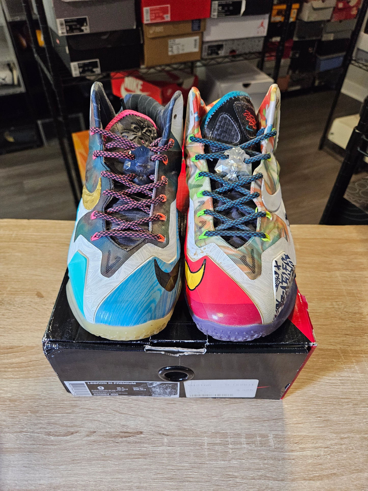 Size 9 - LeBron 11 Premium What The LeBron