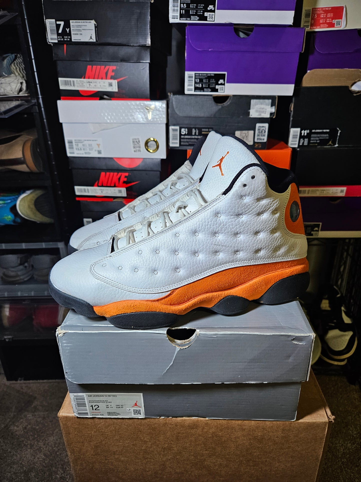 Size 12 - AJ 13 Retro Starfish