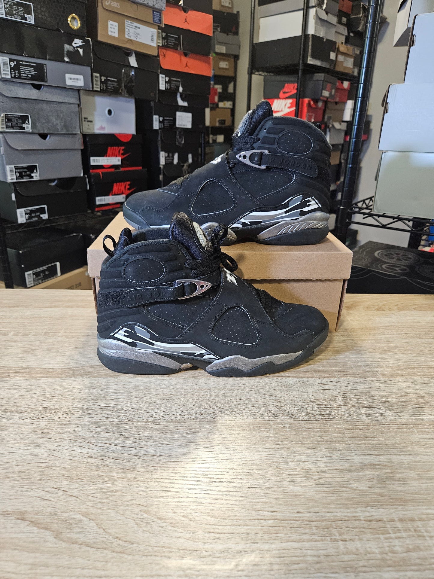 Size 10 - AJ 8 Retro 2015 Chrome