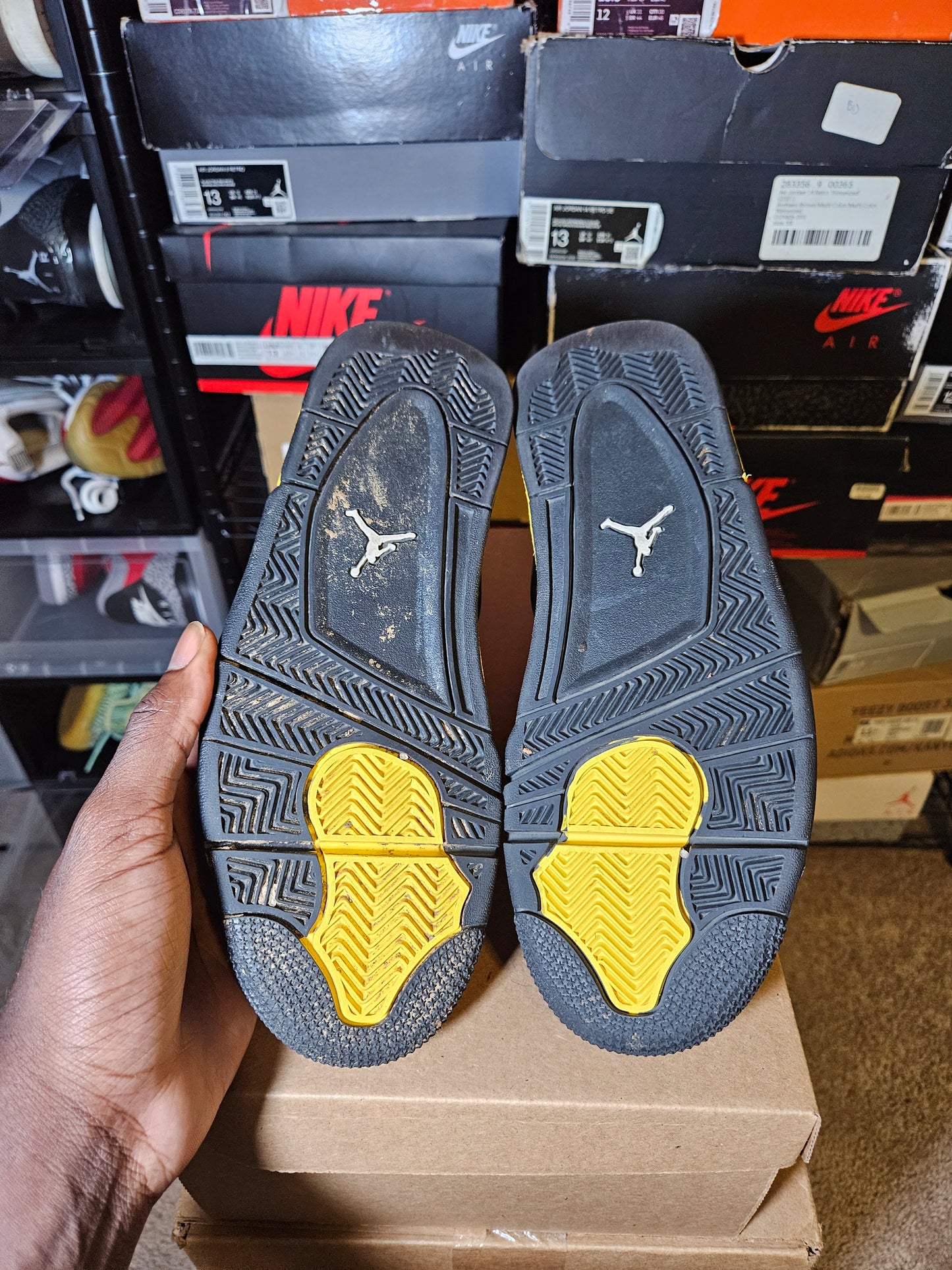 Size 8 - AJ 4 Retro Mid Thunder