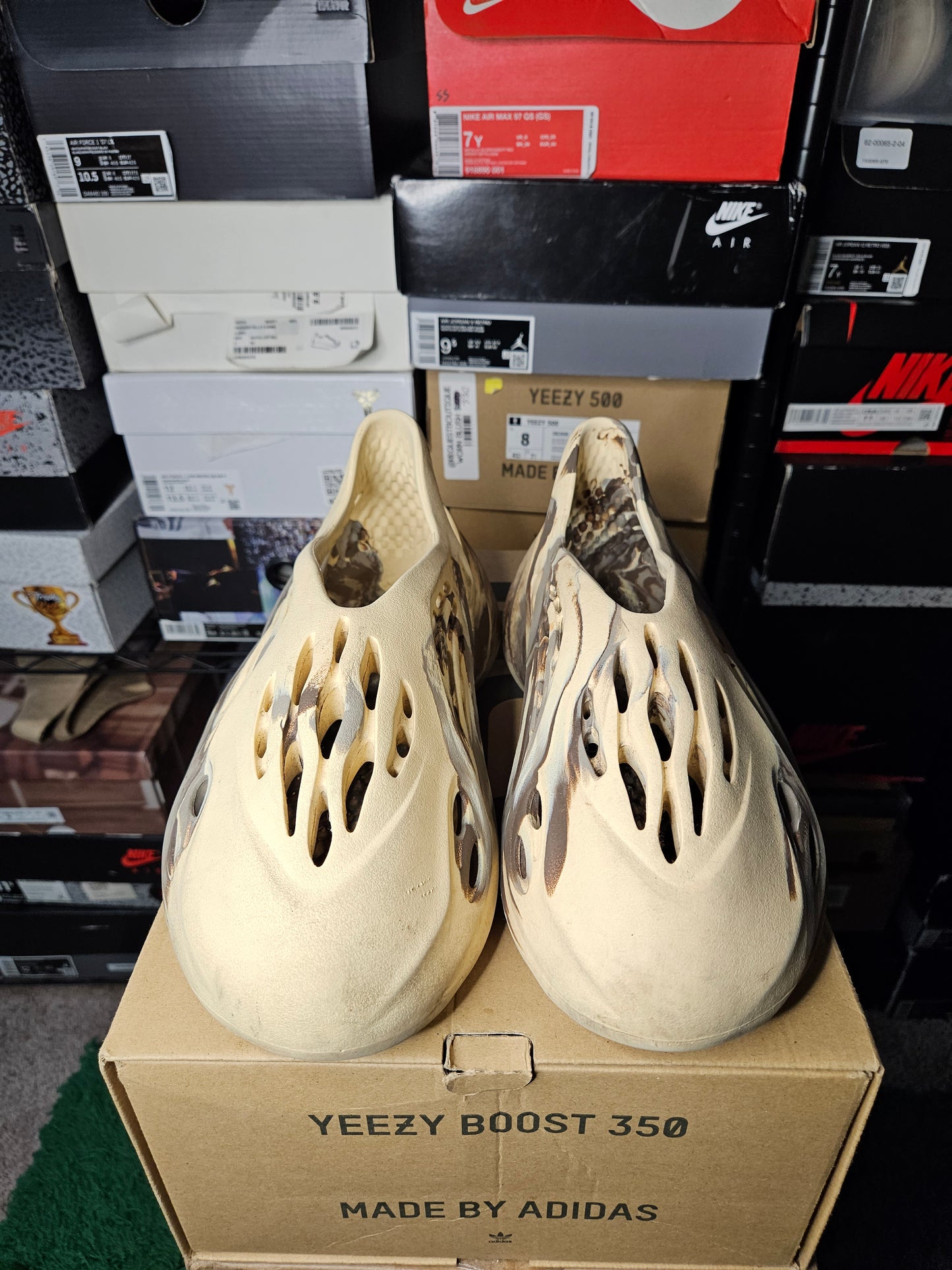 Size 12 - YZY Foam RNNR MX Cream Clay