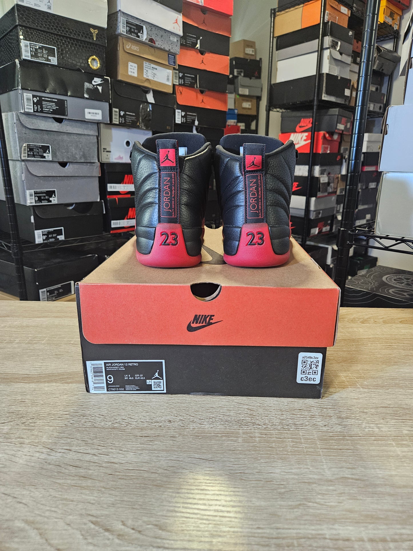 Size 9 - AJ 12 Retro 2025 Flu Game
