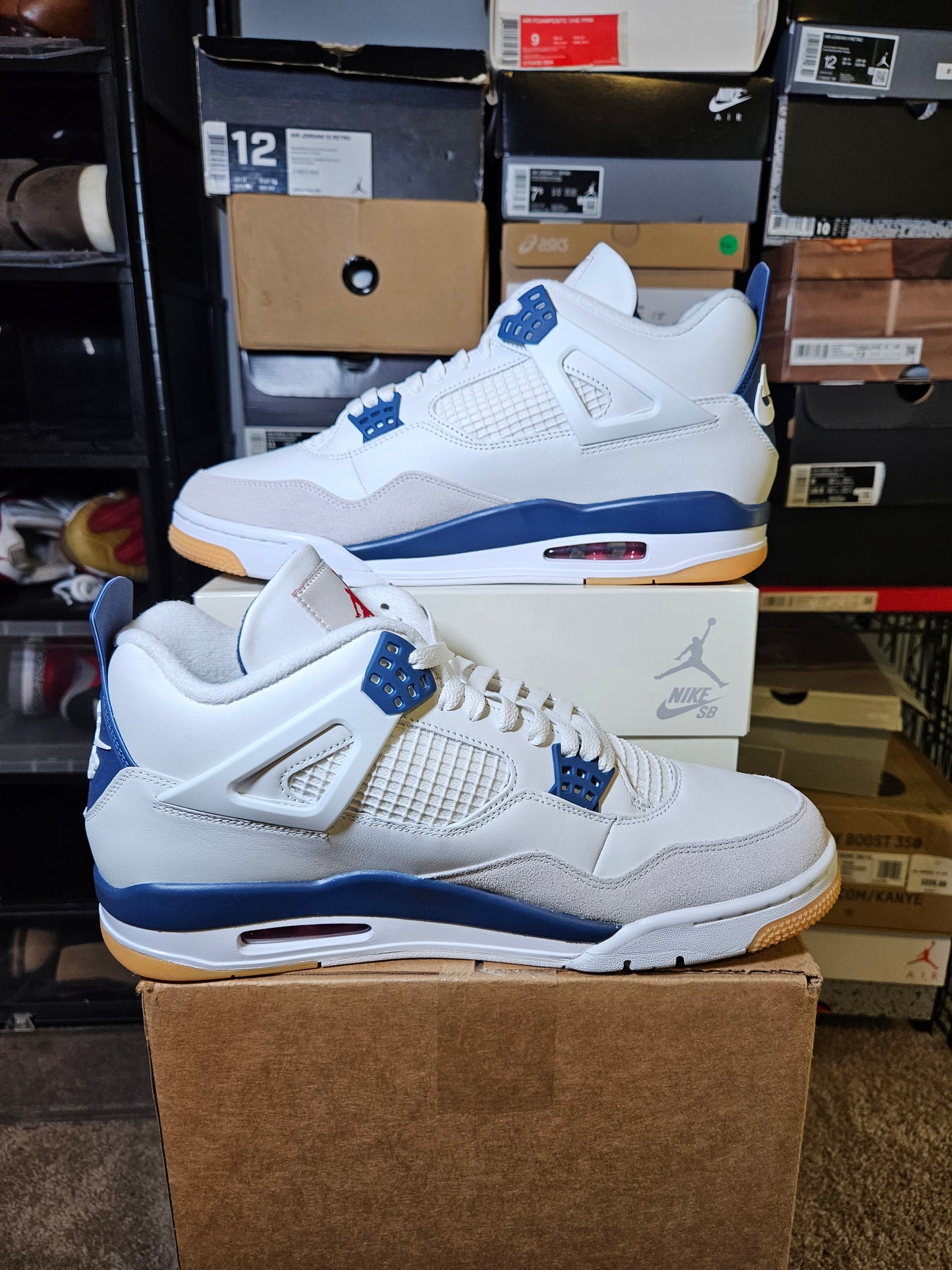 Size 12.5 - AJ 4 Navy SB