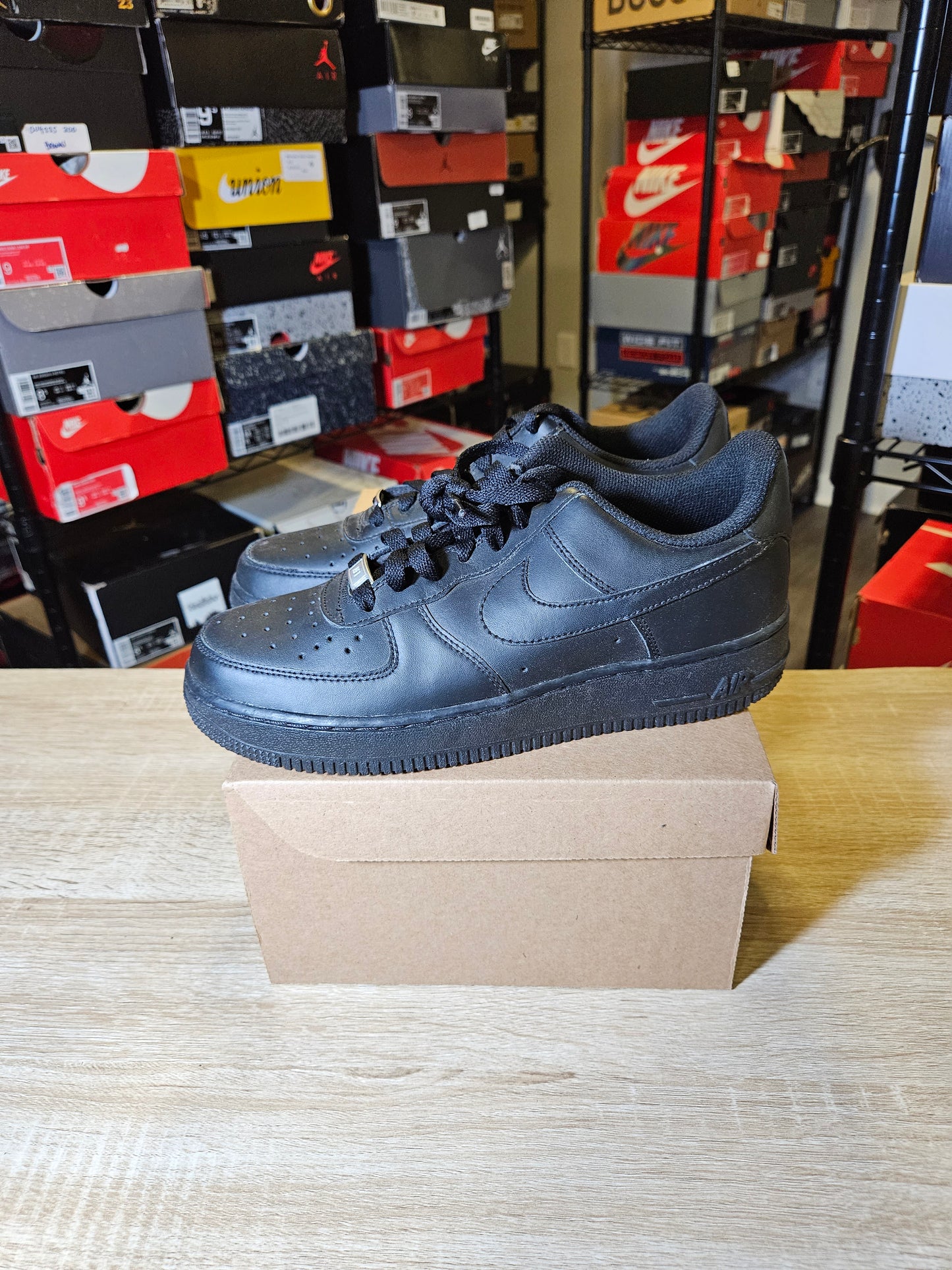 Size 7 (GS) - AF1 Low Triple Black - 314192-009