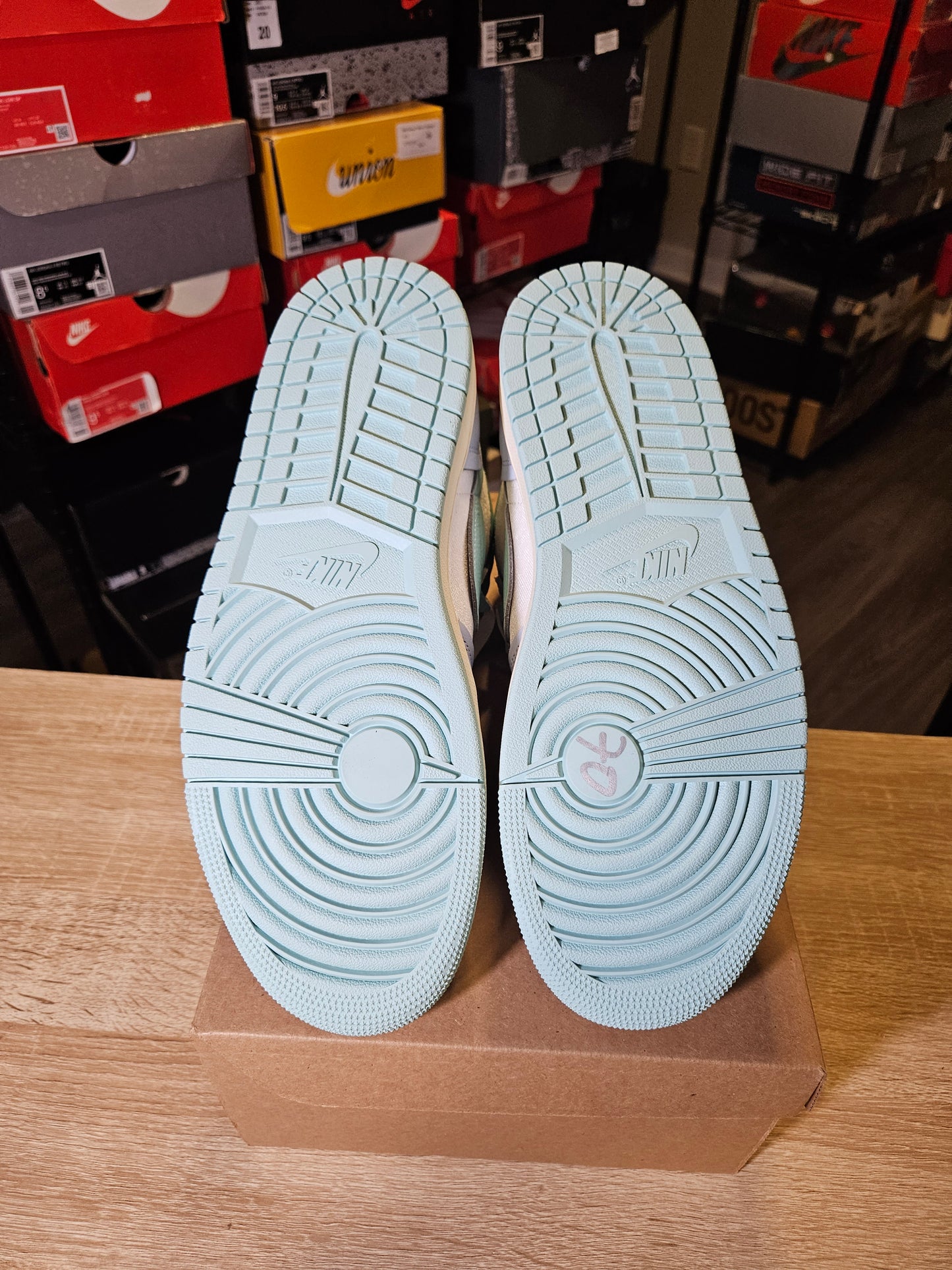 Size 11.5W/10M - Air Jordan 1 Method of Make High Hydrogen Blue Light Dew