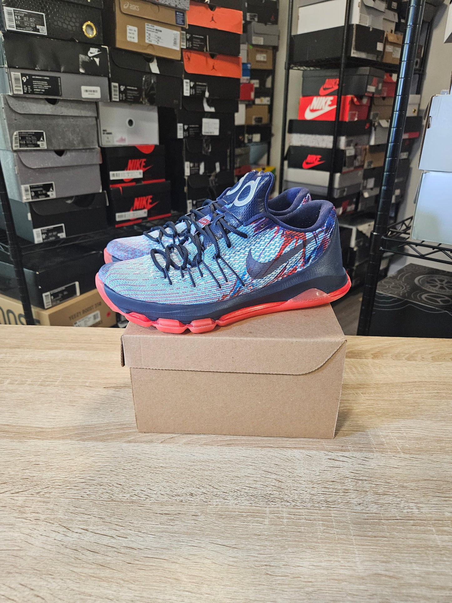 Size 9.5 - KD 8 Independence Day