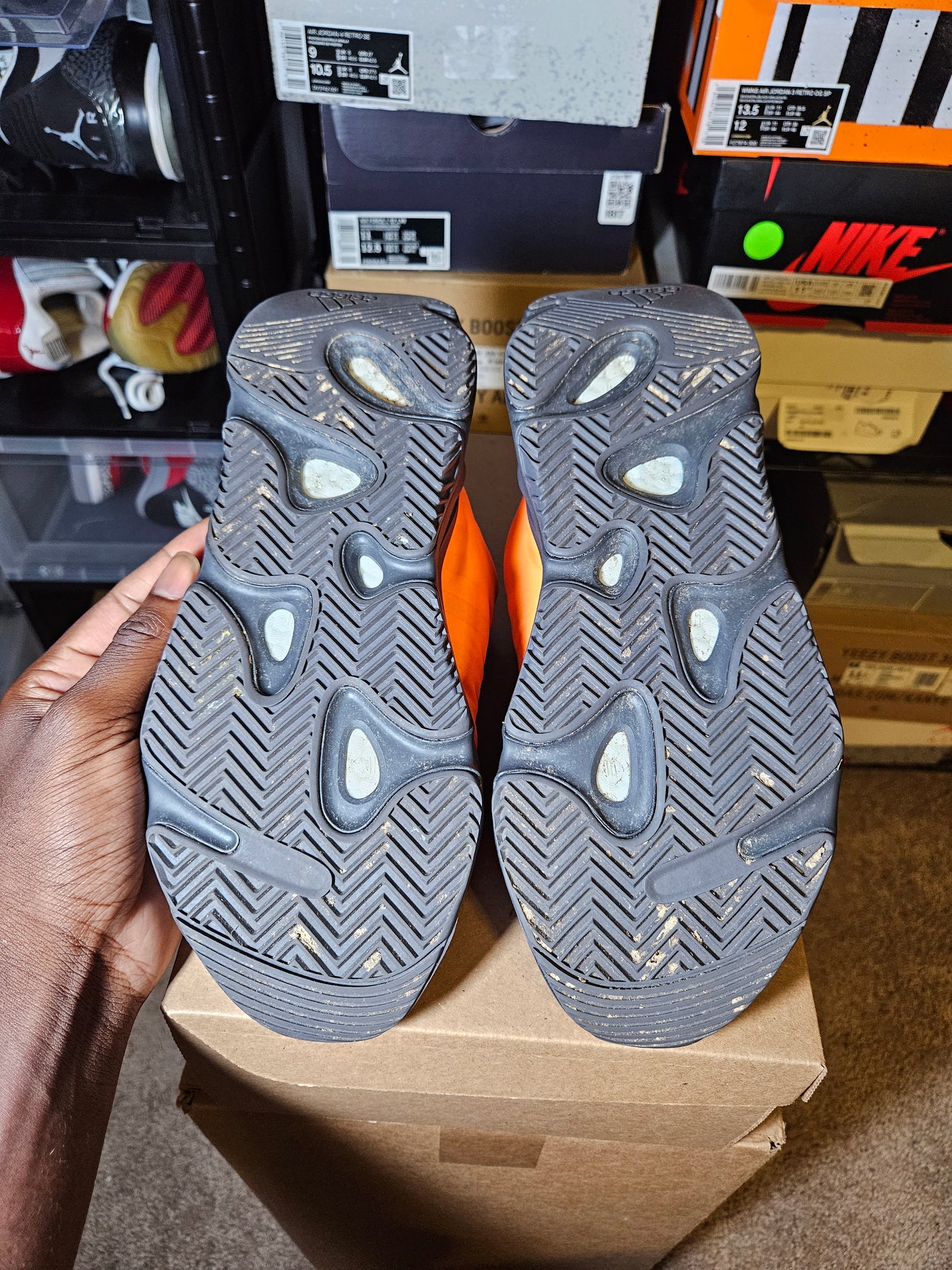 Size 9.5 - YZY Boost 700 MNVN Orange