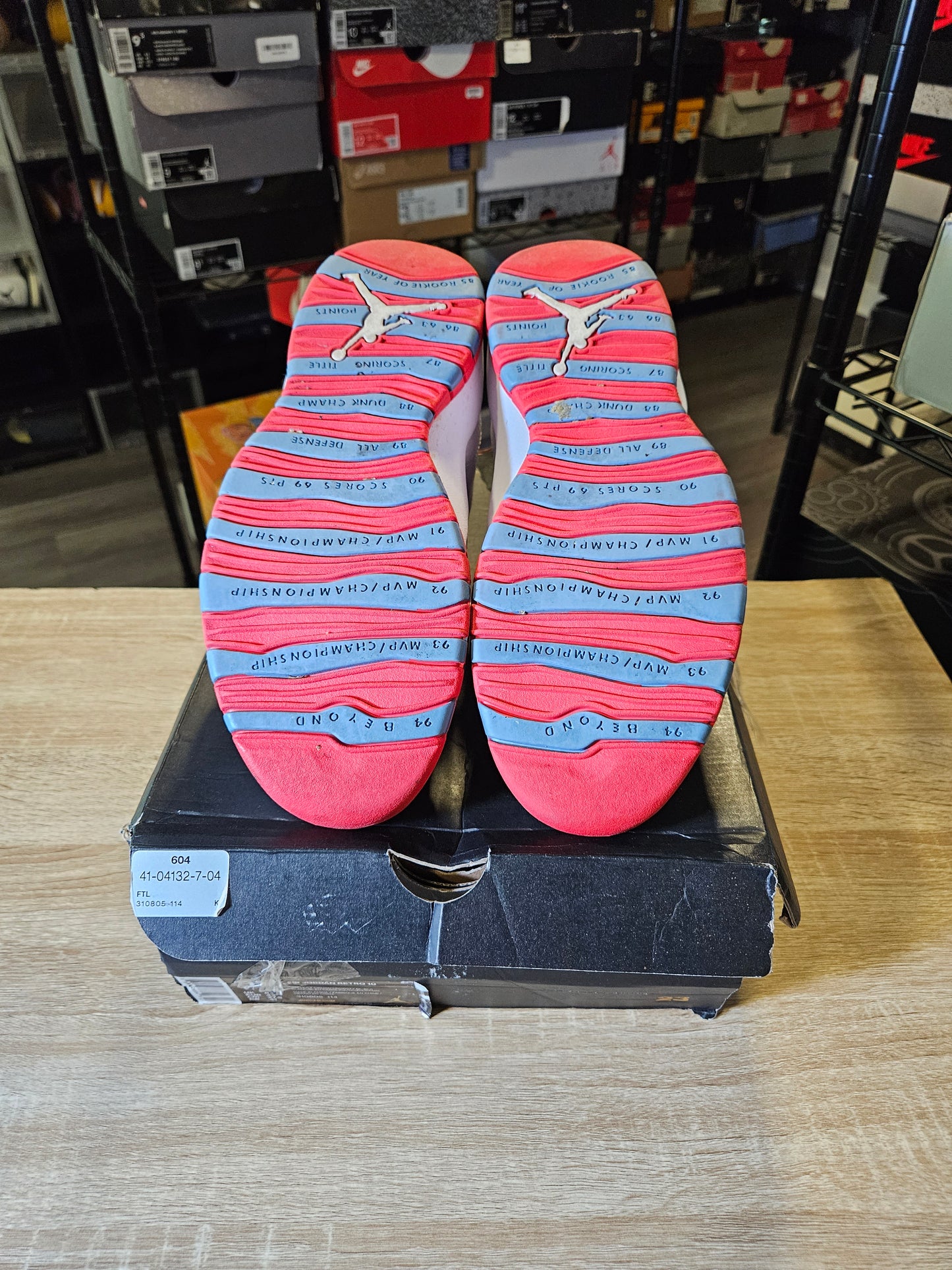 Size 9.5 - AJ 10 Retro City Pack - Chicago
