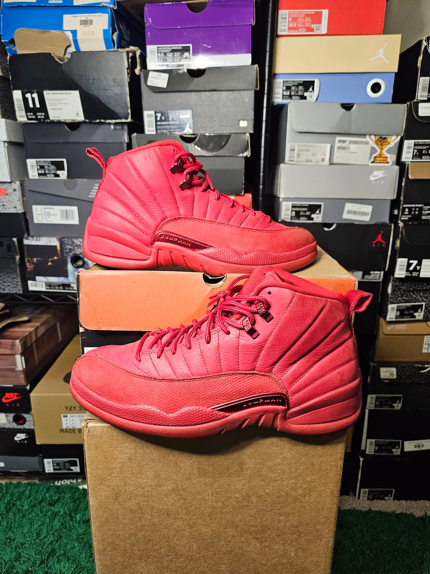 Size 11 - AJ 12 Retro Gym Red