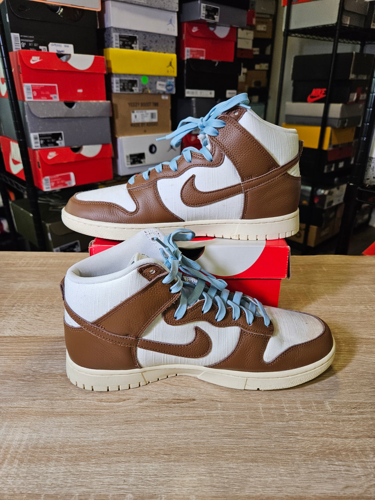 Size 10.5 - Dunk Vintage High Certified Fresh - Pecan