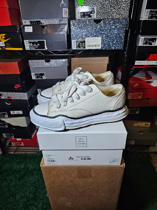 Size 41 EU - Maison Mihara Yasuhiro Peterson OG Sole Canvas Low White A01FW02