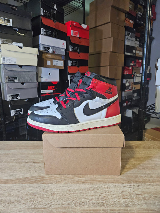 Size 11 - AJ 1 Retro OG High Black Toe Reimagined