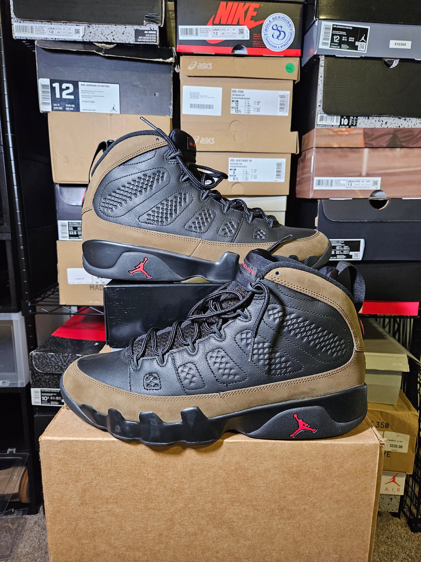 Size 13 - AJ 9 olive