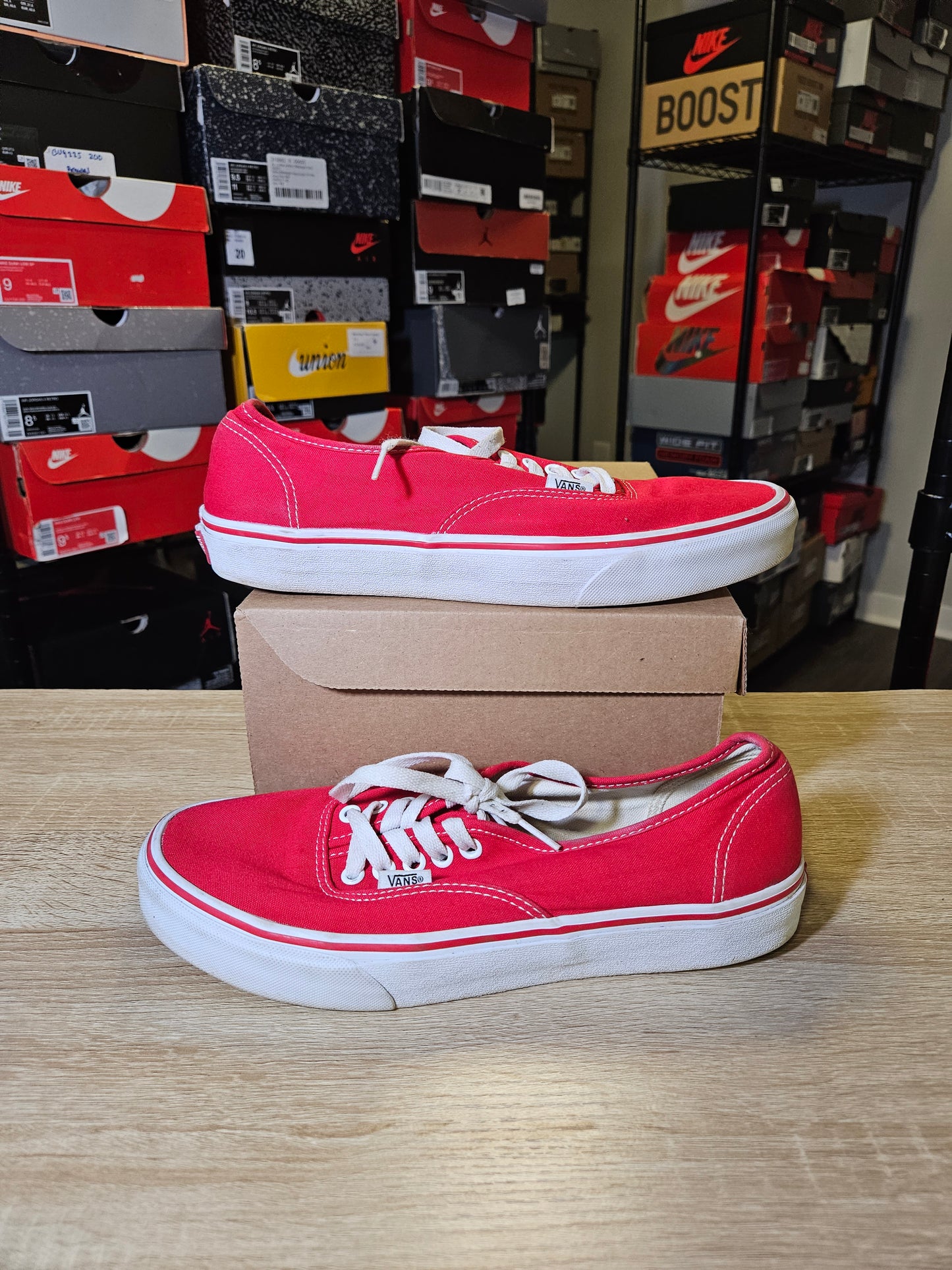 Size 10 - VANS Red