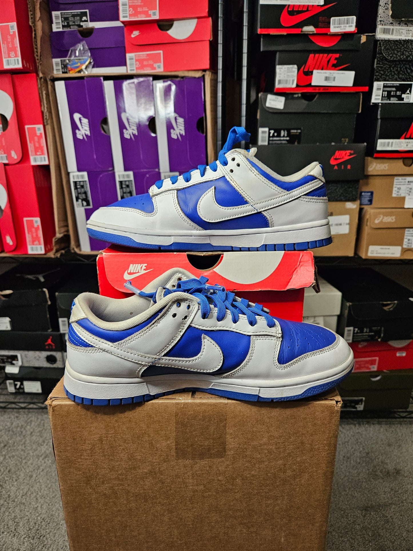 Size 8 - Dunk Low Racer Blue 2022