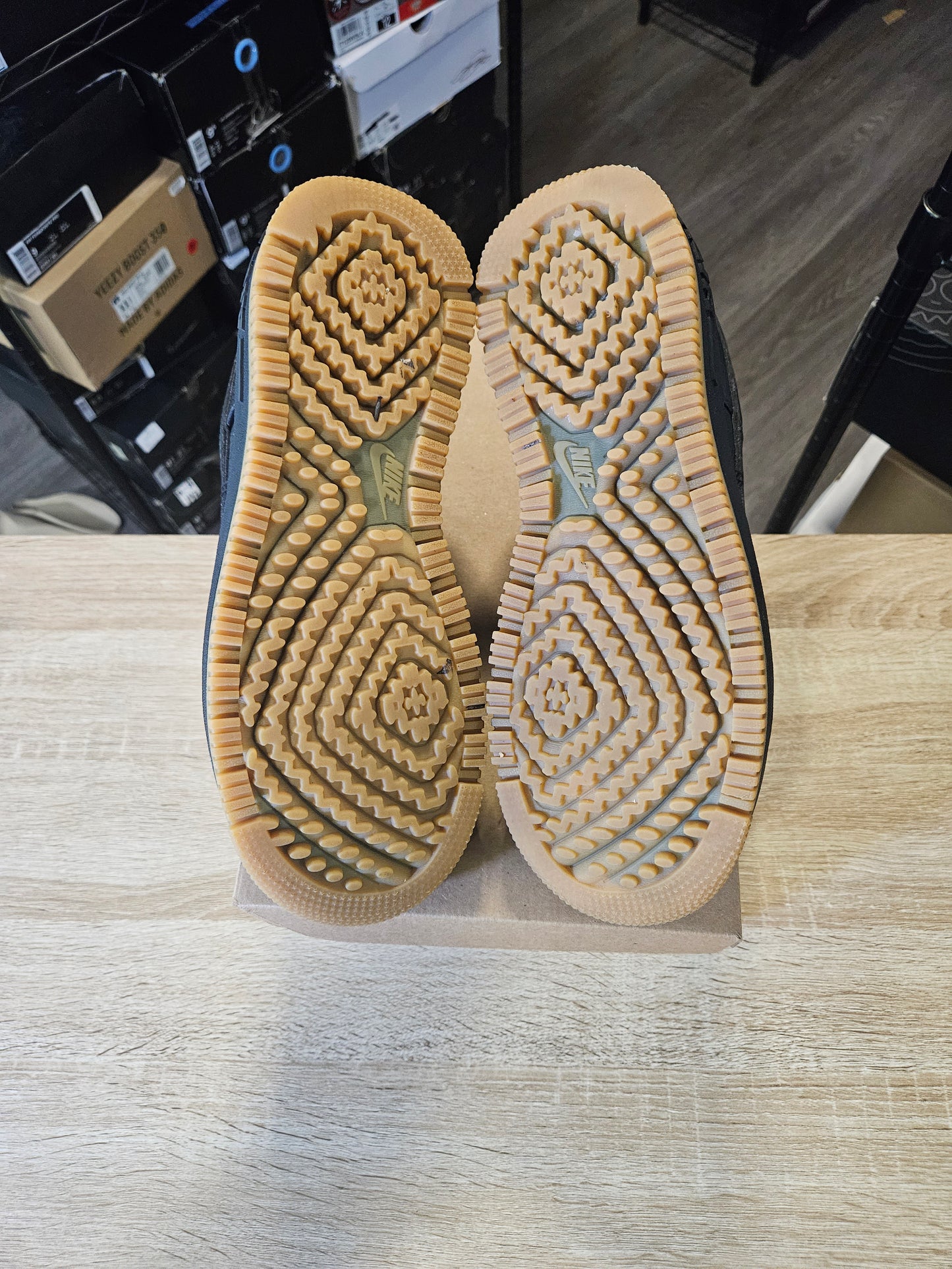 Size 10 - Air Force 1 Luxe Black Gum